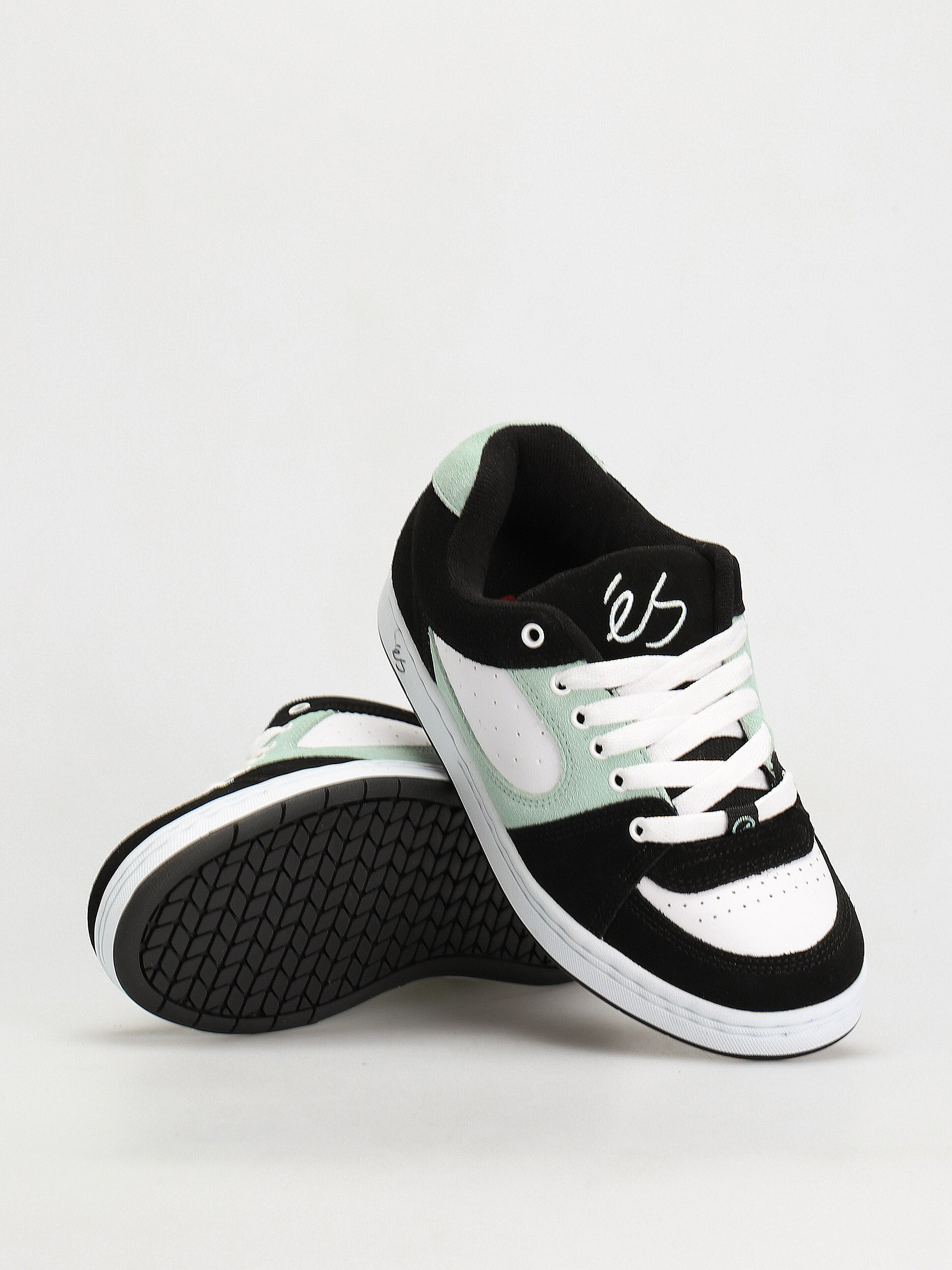 Topánky eS Accel Og (black/white/turquoise)