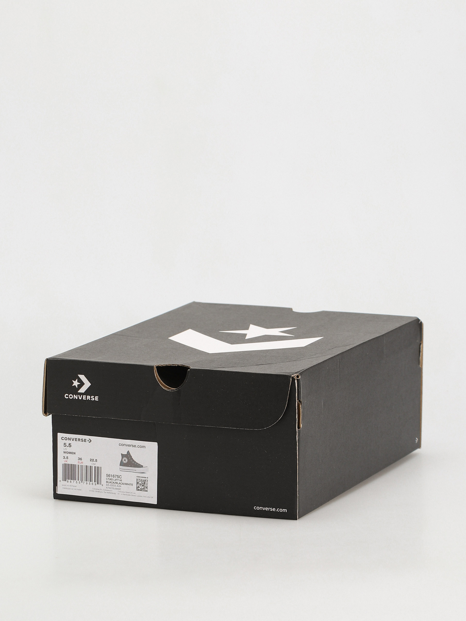 Tenisky Converse Chuck Taylor All Star Lift Hi Wmn (black/black/white)