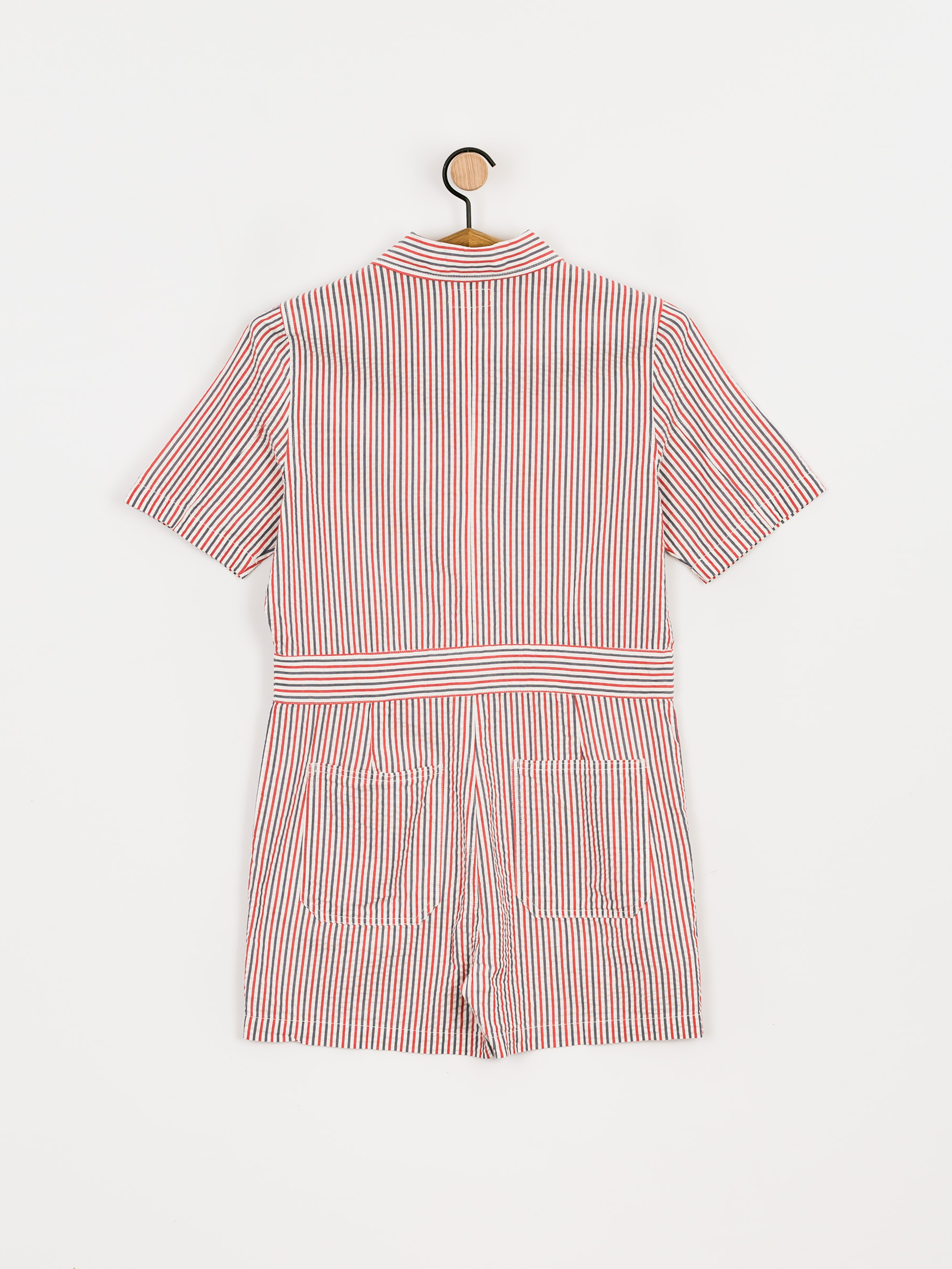 Dámsky Kombinéza Brixton Mersey Short Coverall (coverall stripe)
