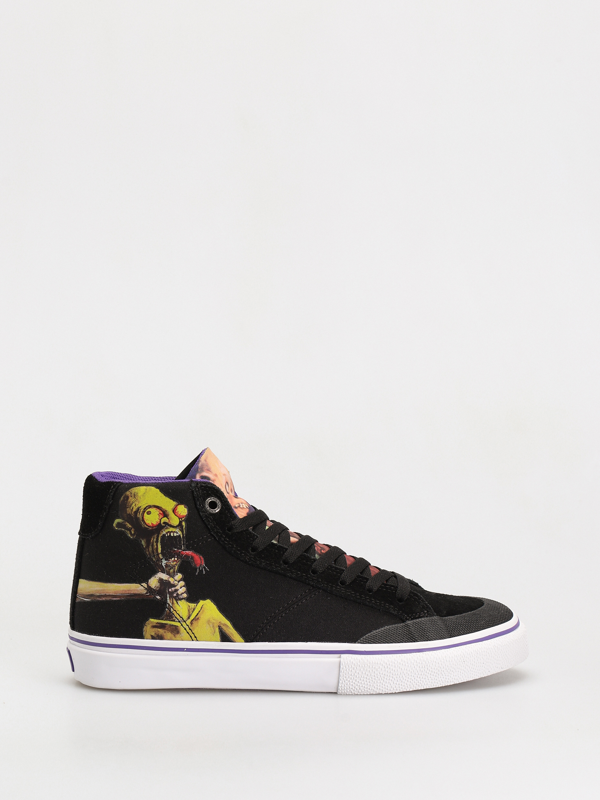 Topánky Emerica Omen Hi X Dinosaur (black/purple)