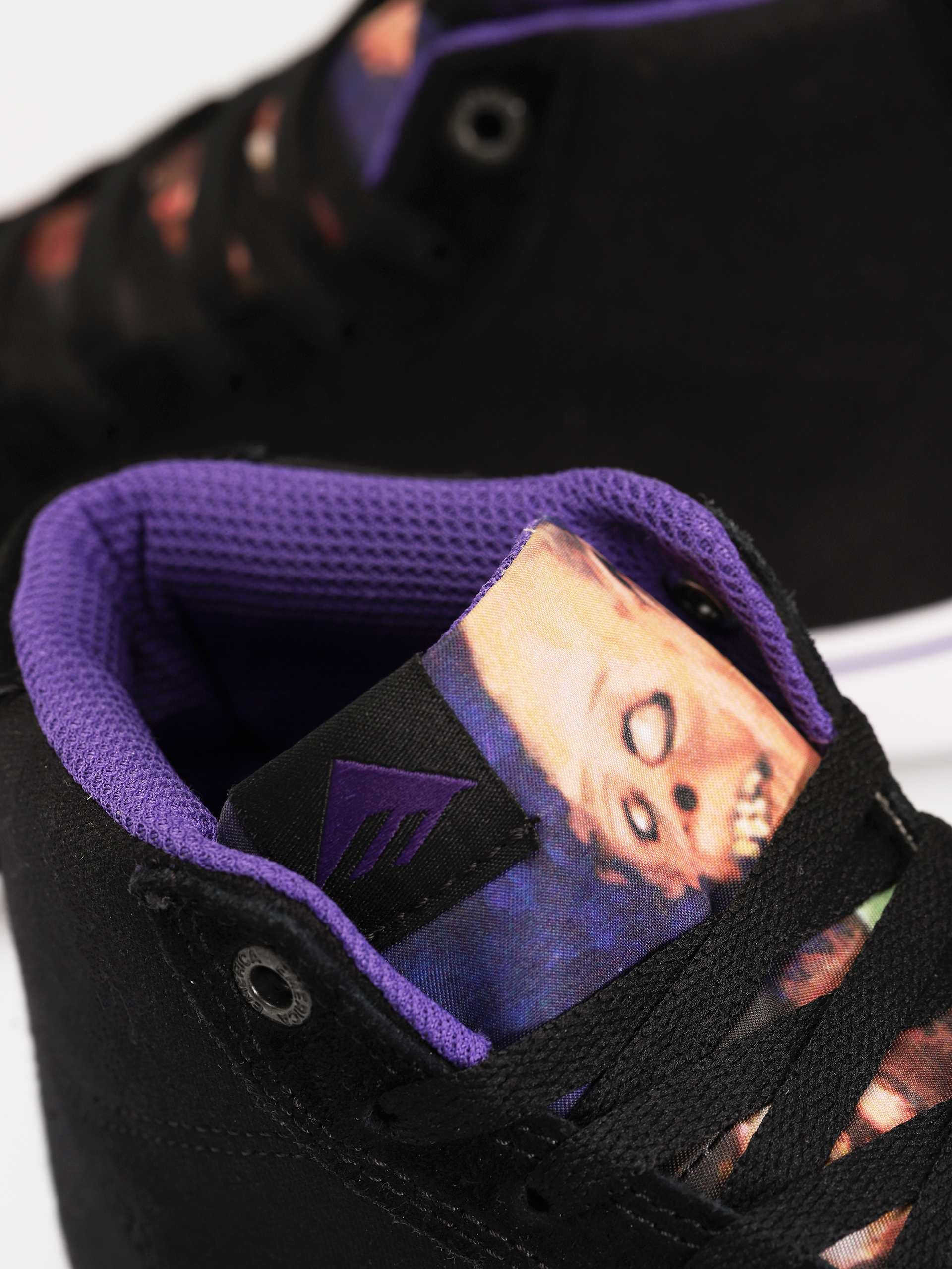 Topánky Emerica Omen Hi X Dinosaur (black/purple)