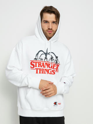 Mikina s kapucňou Champion X Stranger Things Hooded Sweatshirt 217780 HD (wht)
