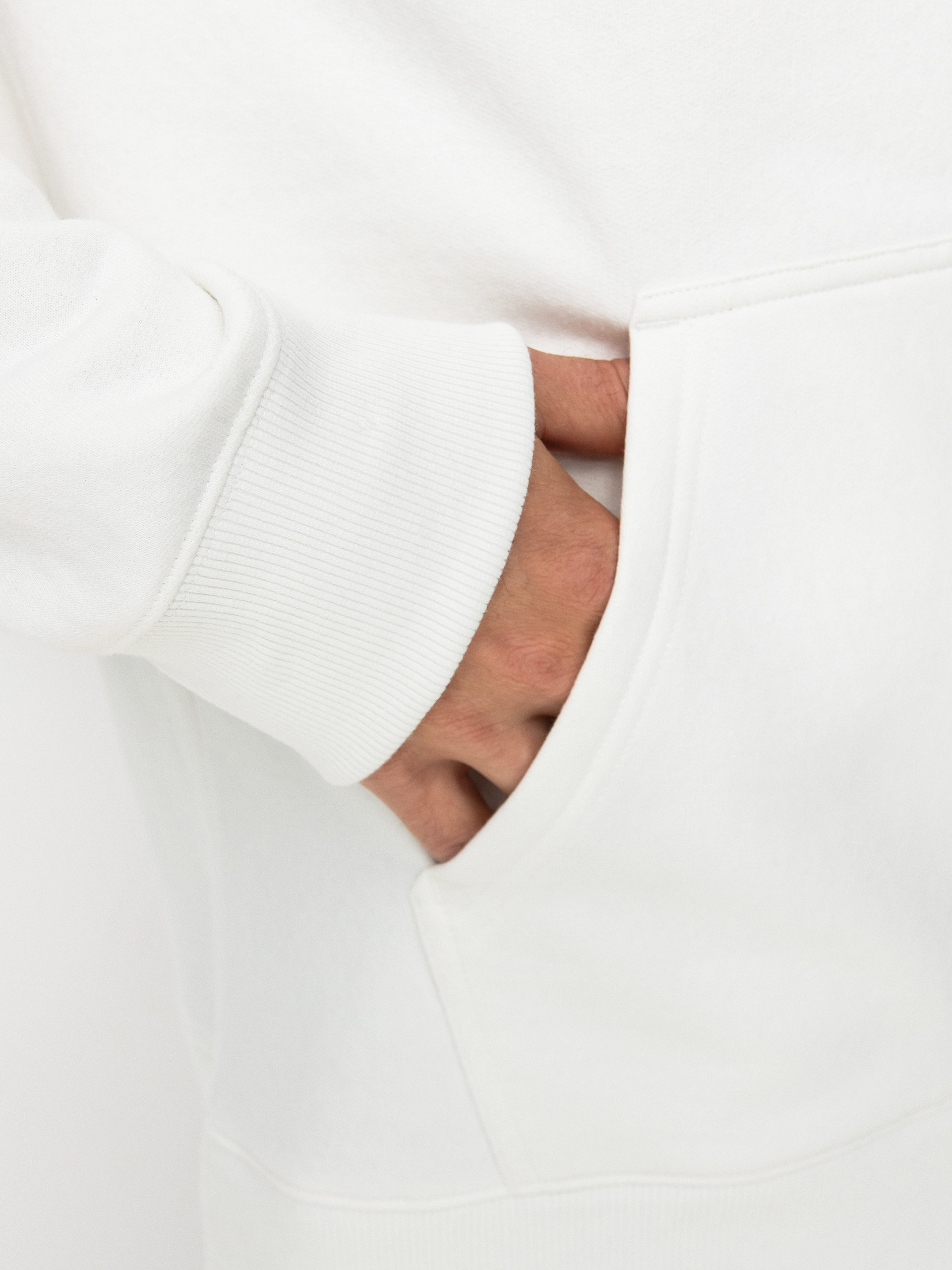 Mikina s kapucňou Burton Underhill HD (stout white)