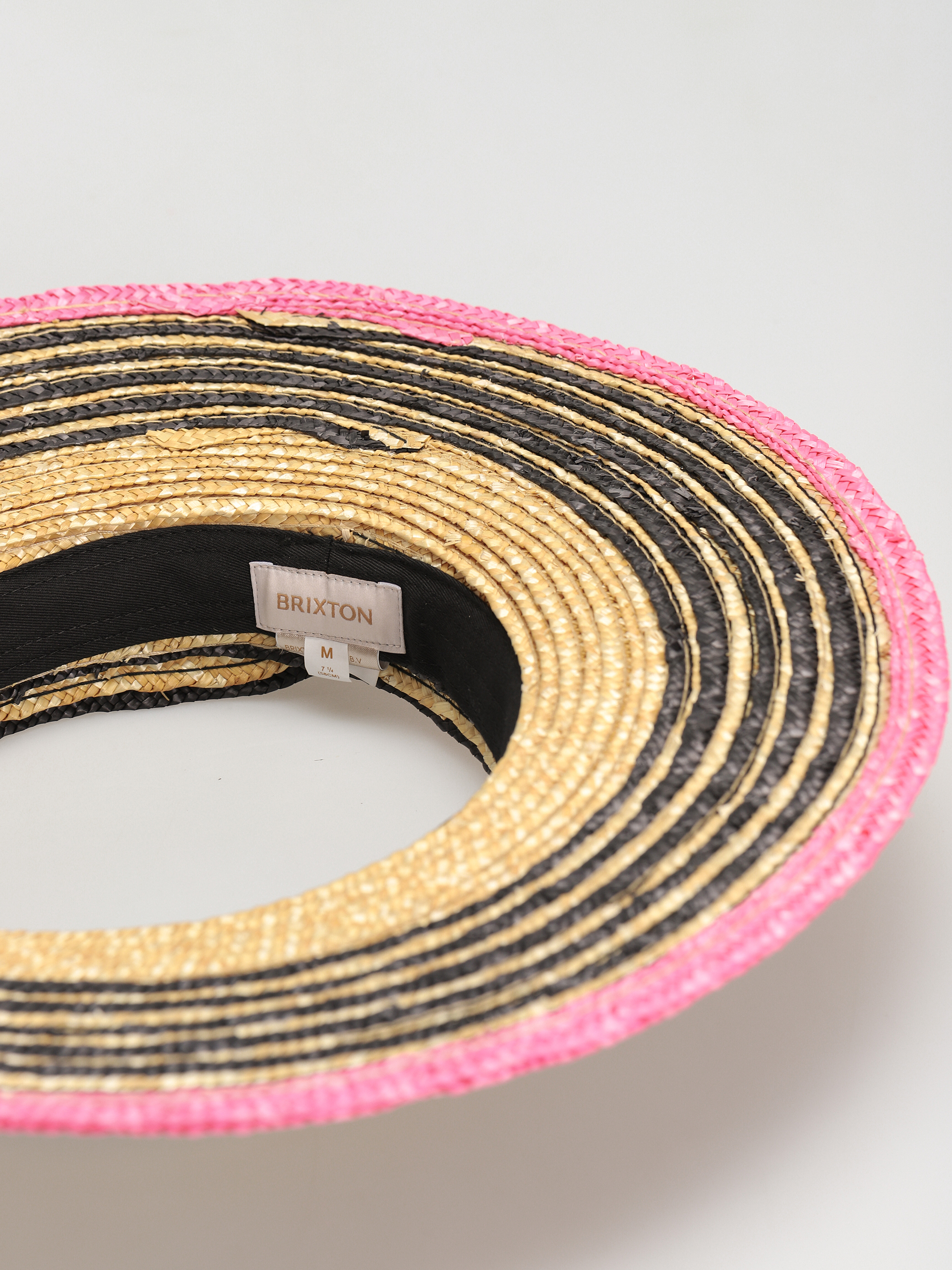 Klobúk Brixton Joanna Visor Wmn (honey/black/pink)