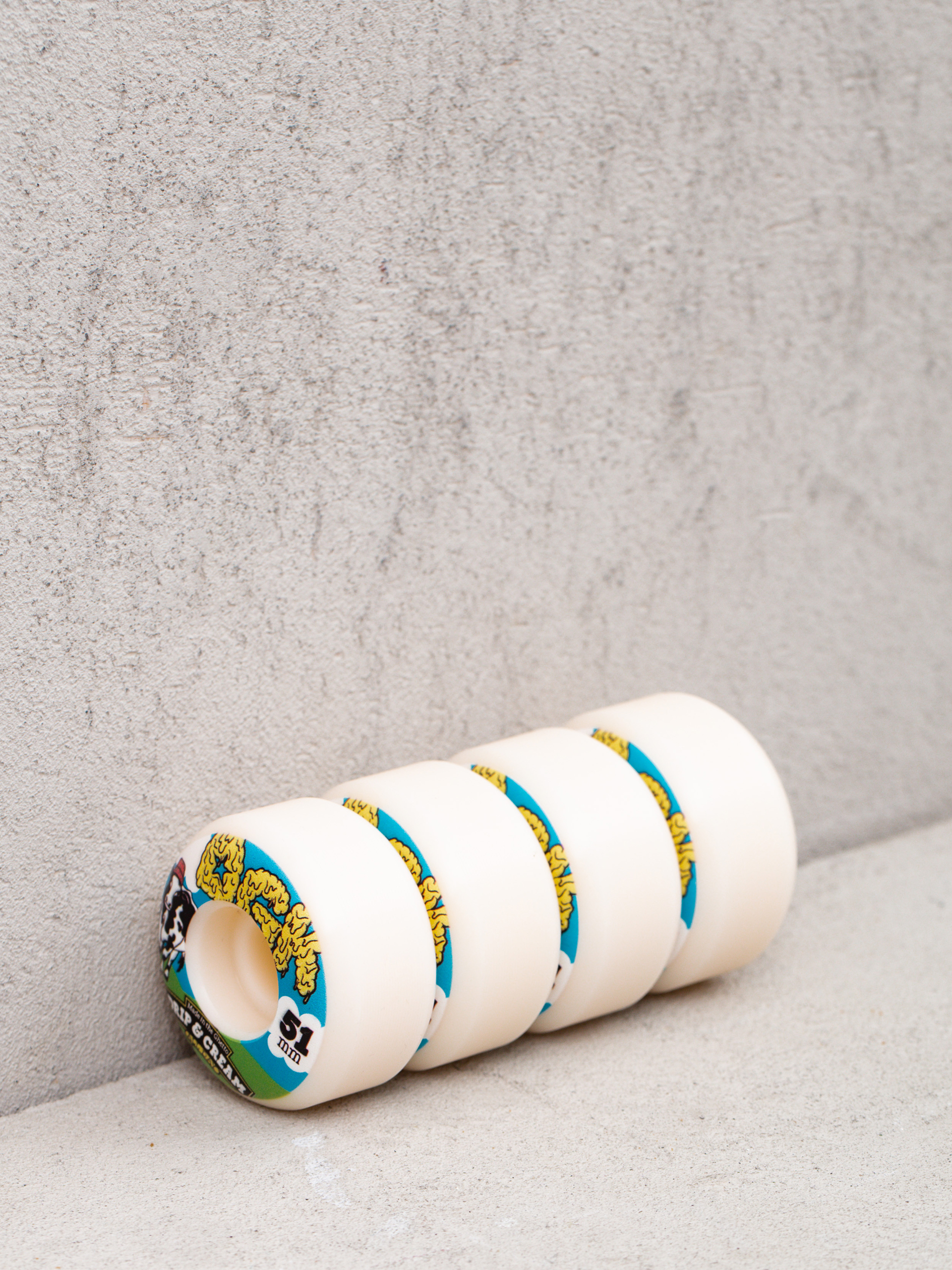 Kolieska DGK Drip Cream (white/blue)