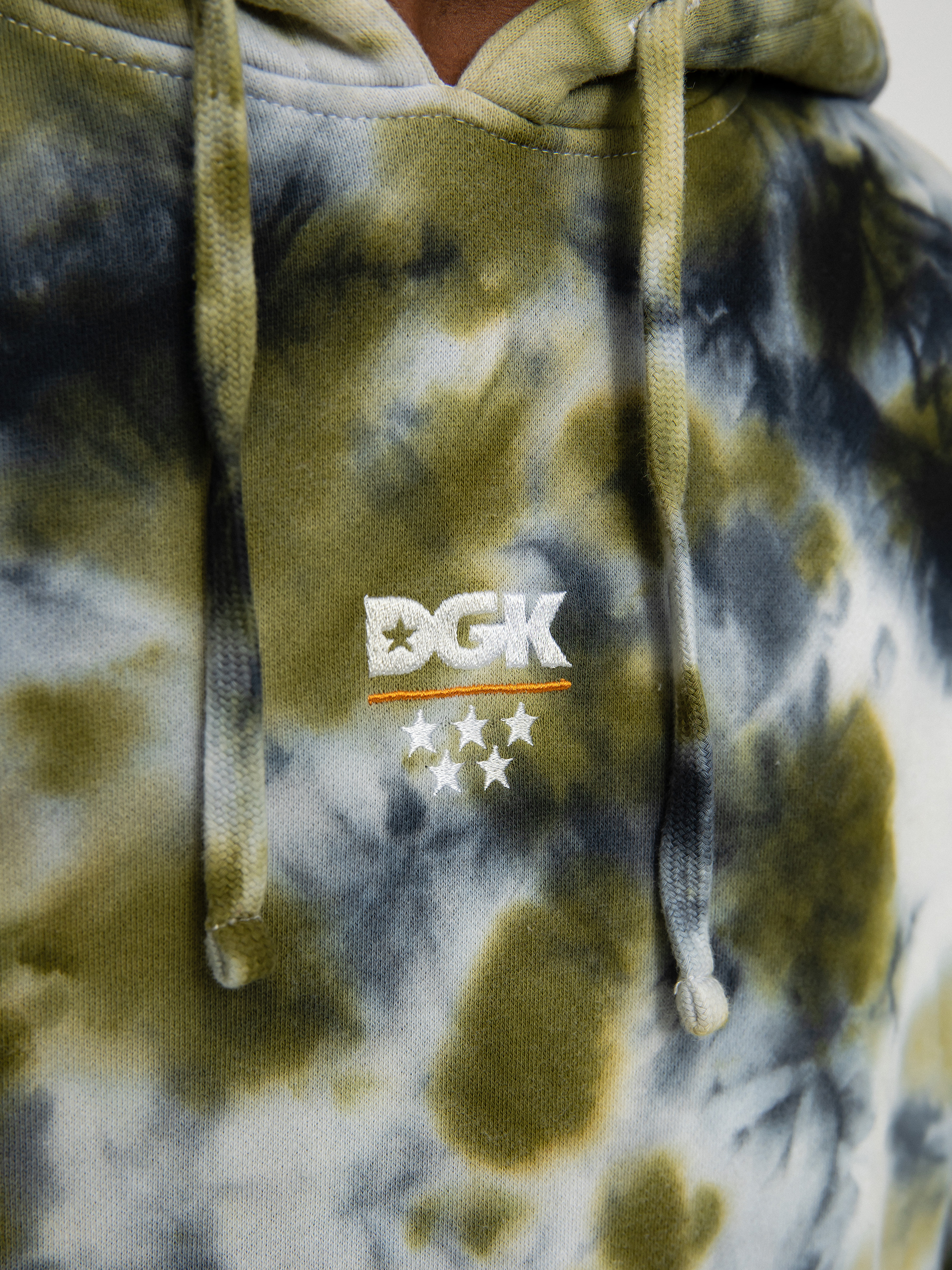 Mikina s kapucňou DGK Low Drip Custom HD (camo wash)