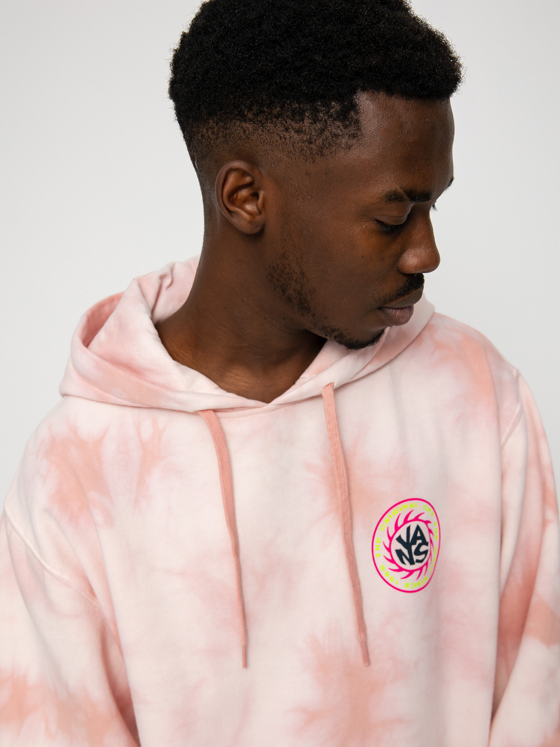 Mikina s kapucňou Vans Summer Camp HD (mellow rose)