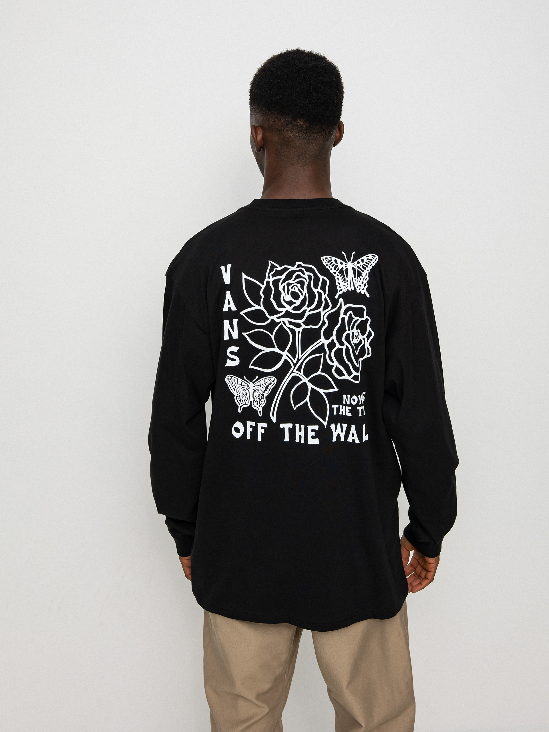 Triko Vans Now Is The Time (black)