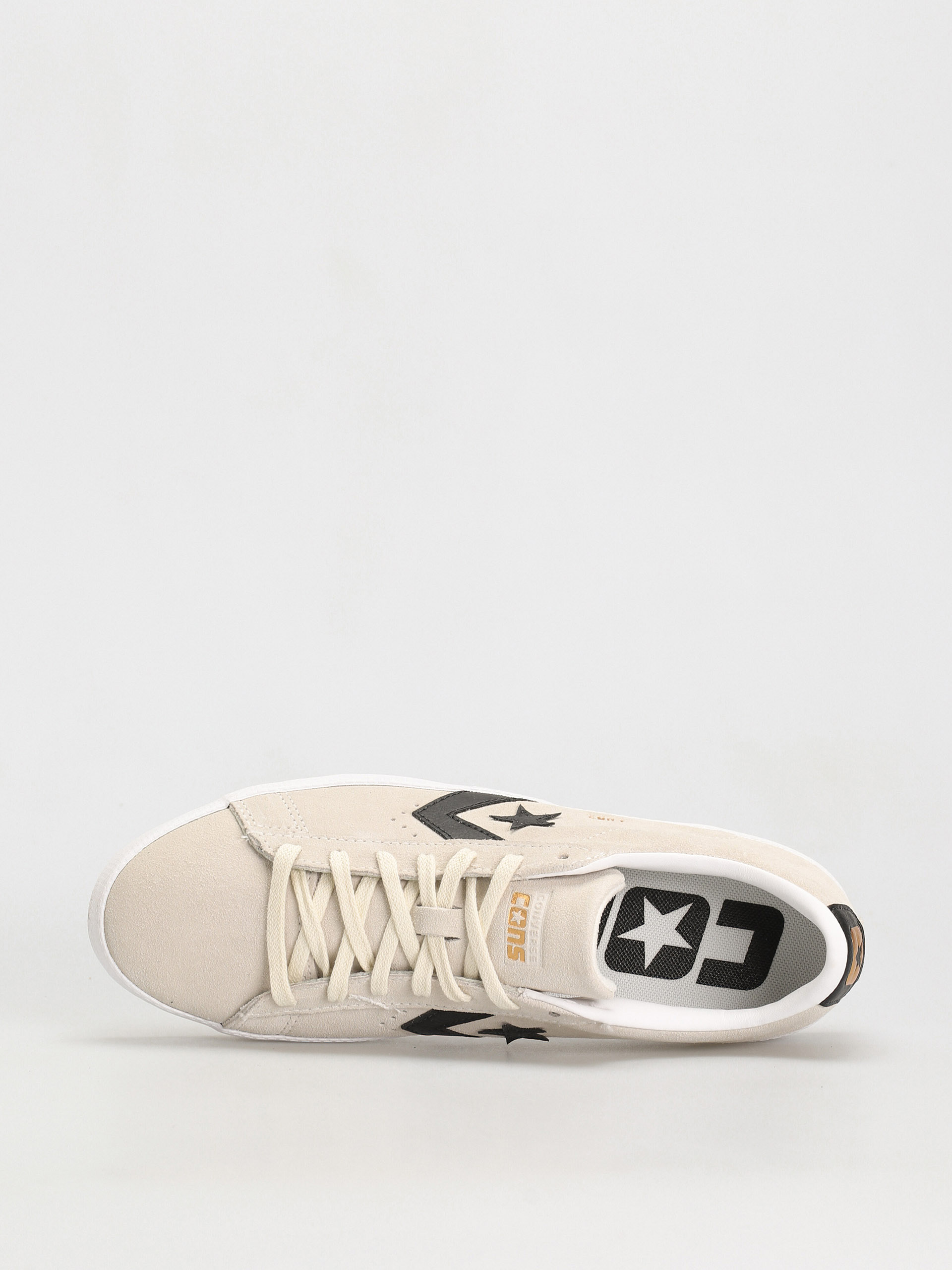 Topánky Converse Pro Leather Vulcanized Ox (egret/black/egret)