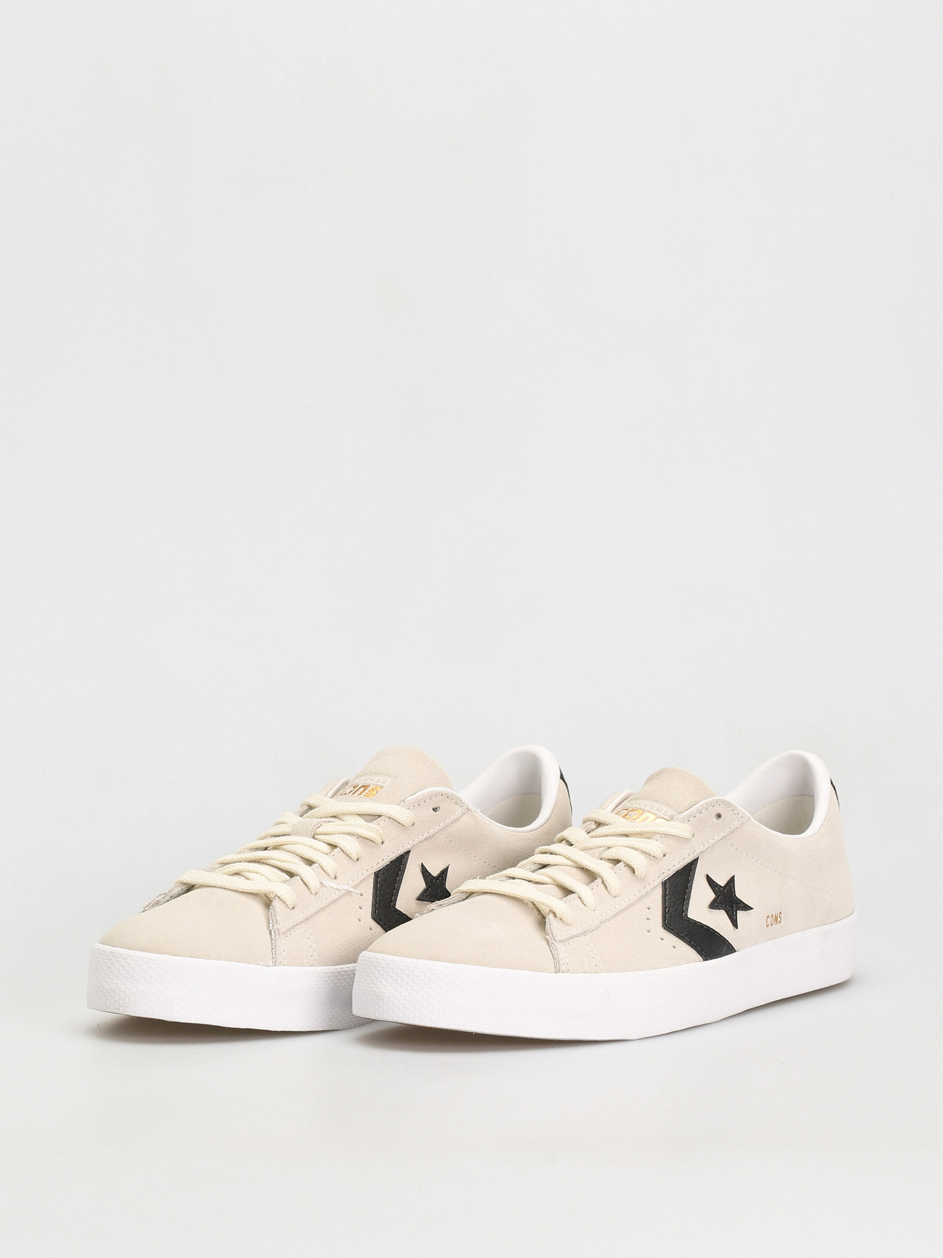 Topánky Converse Pro Leather Vulcanized Ox (egret/black/egret)