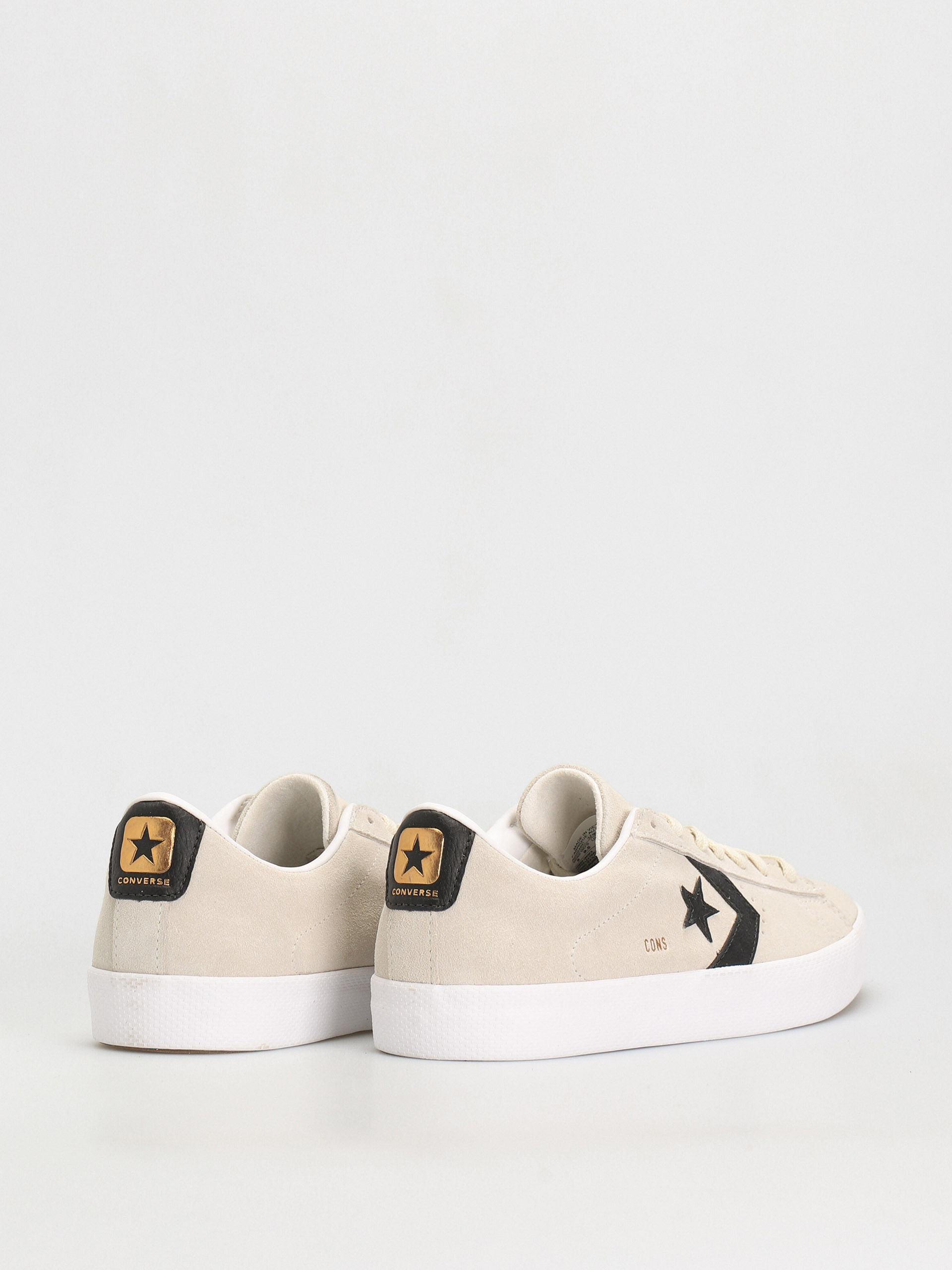 Topánky Converse Pro Leather Vulcanized Ox (egret/black/egret)