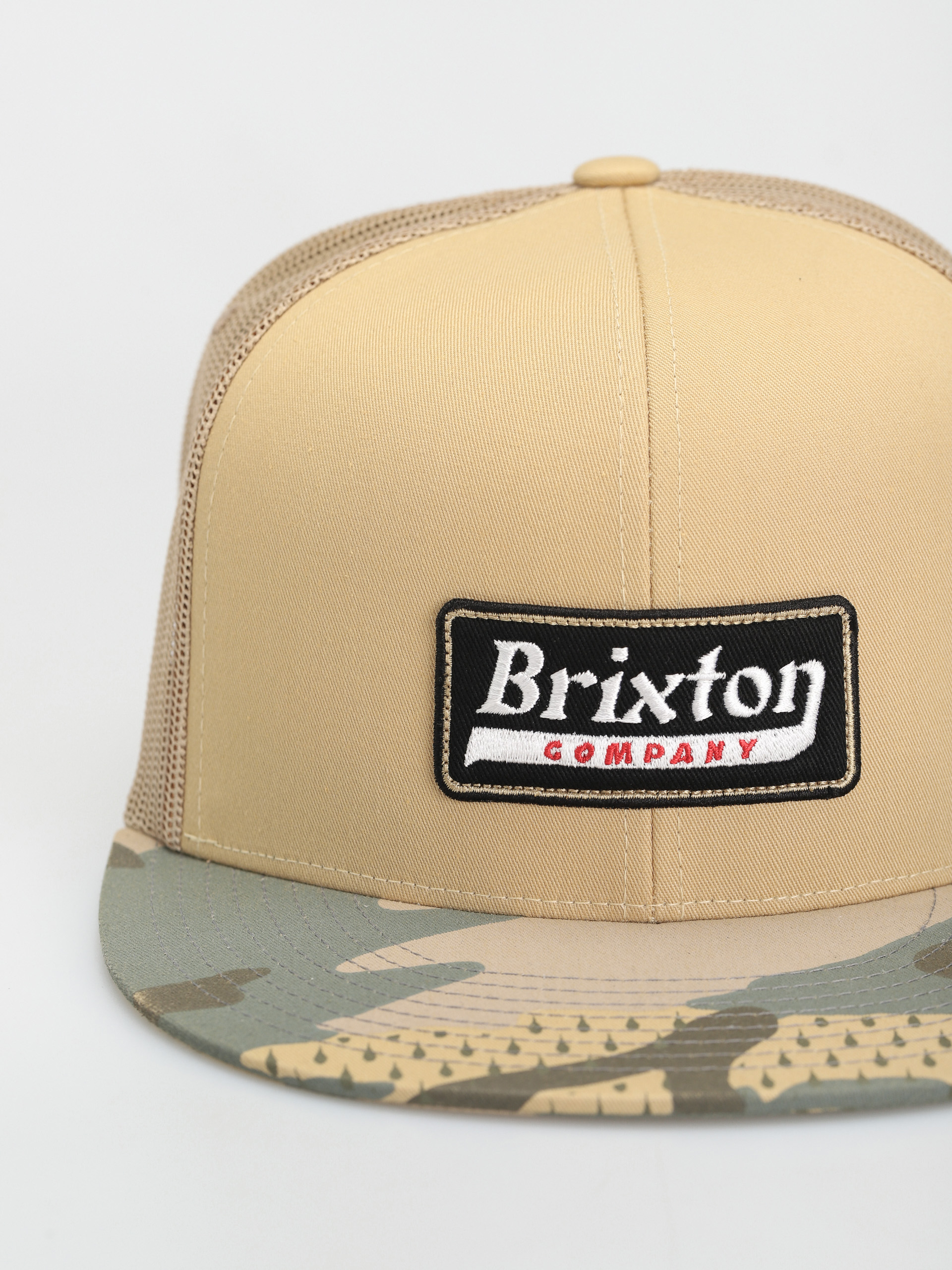 Šiltovka Brixton Steadfast Hp Mesh Cap (mojave/tear drop camo)