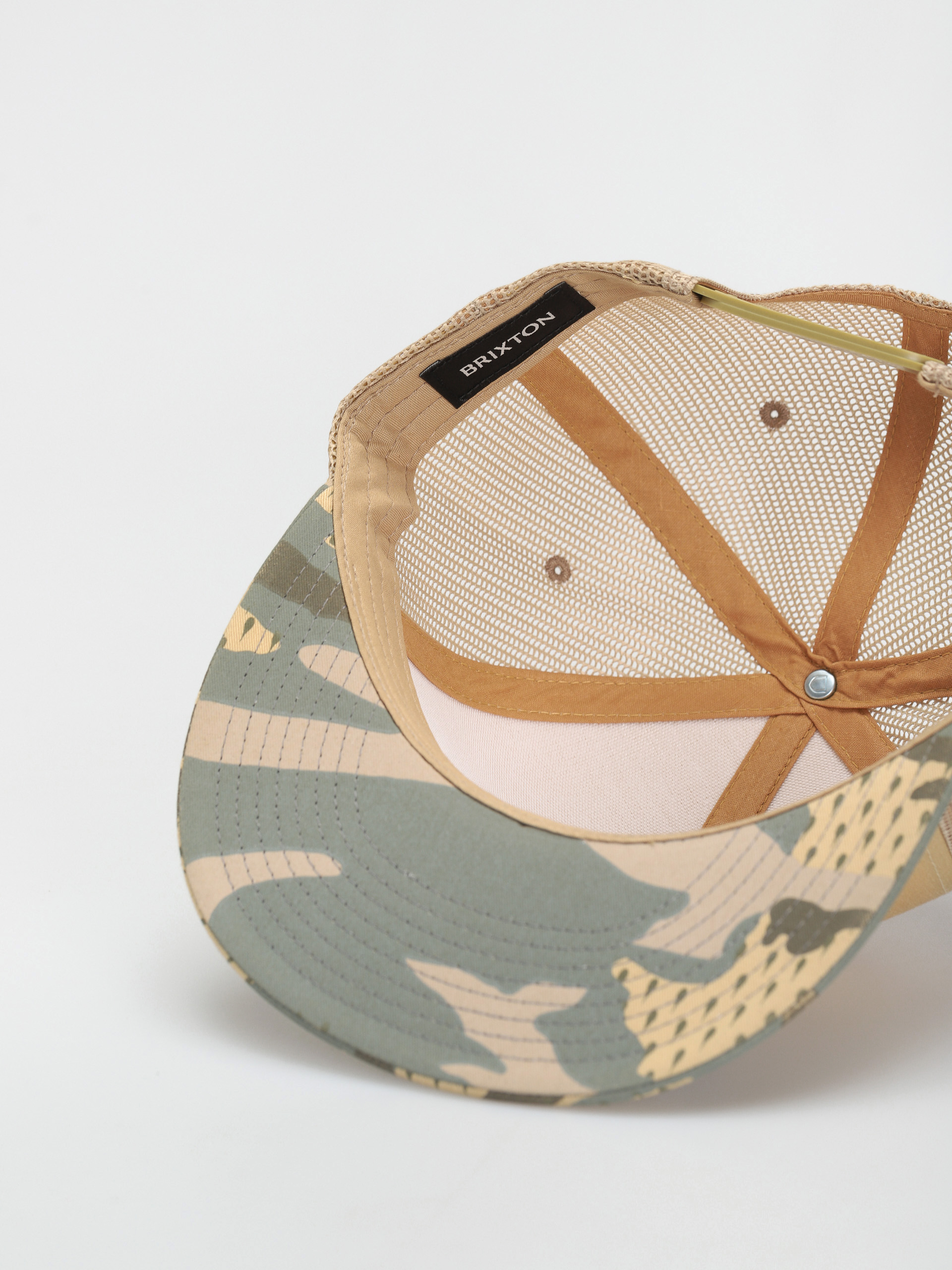 Šiltovka Brixton Steadfast Hp Mesh Cap (mojave/tear drop camo)