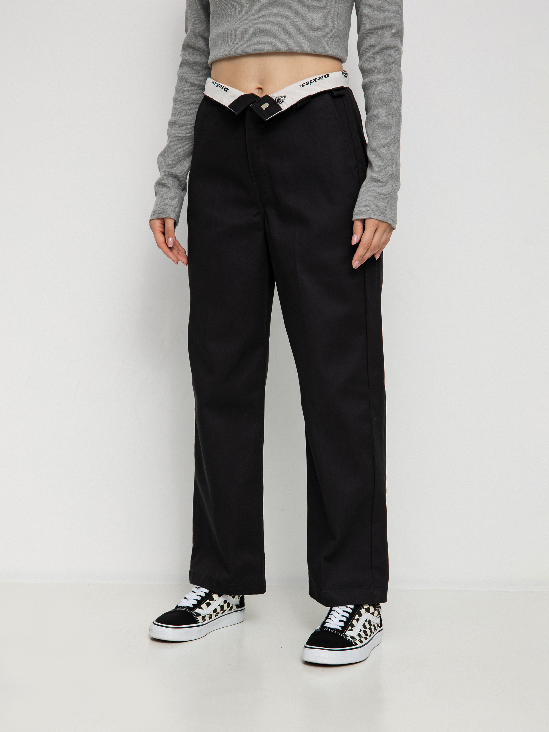 Nohavice Dickies Elizaville Wmn (black)