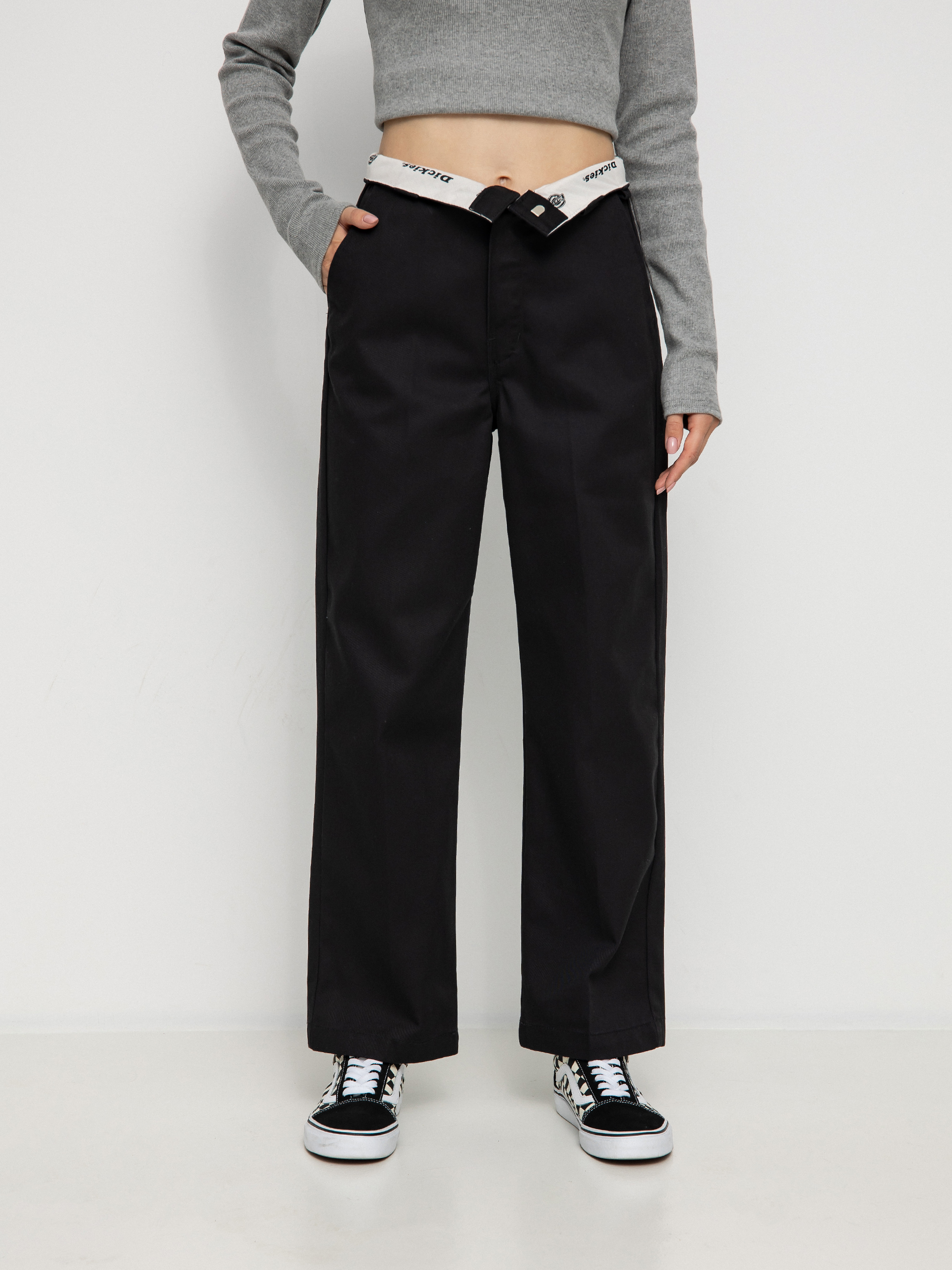 Nohavice Dickies Elizaville Wmn (black)