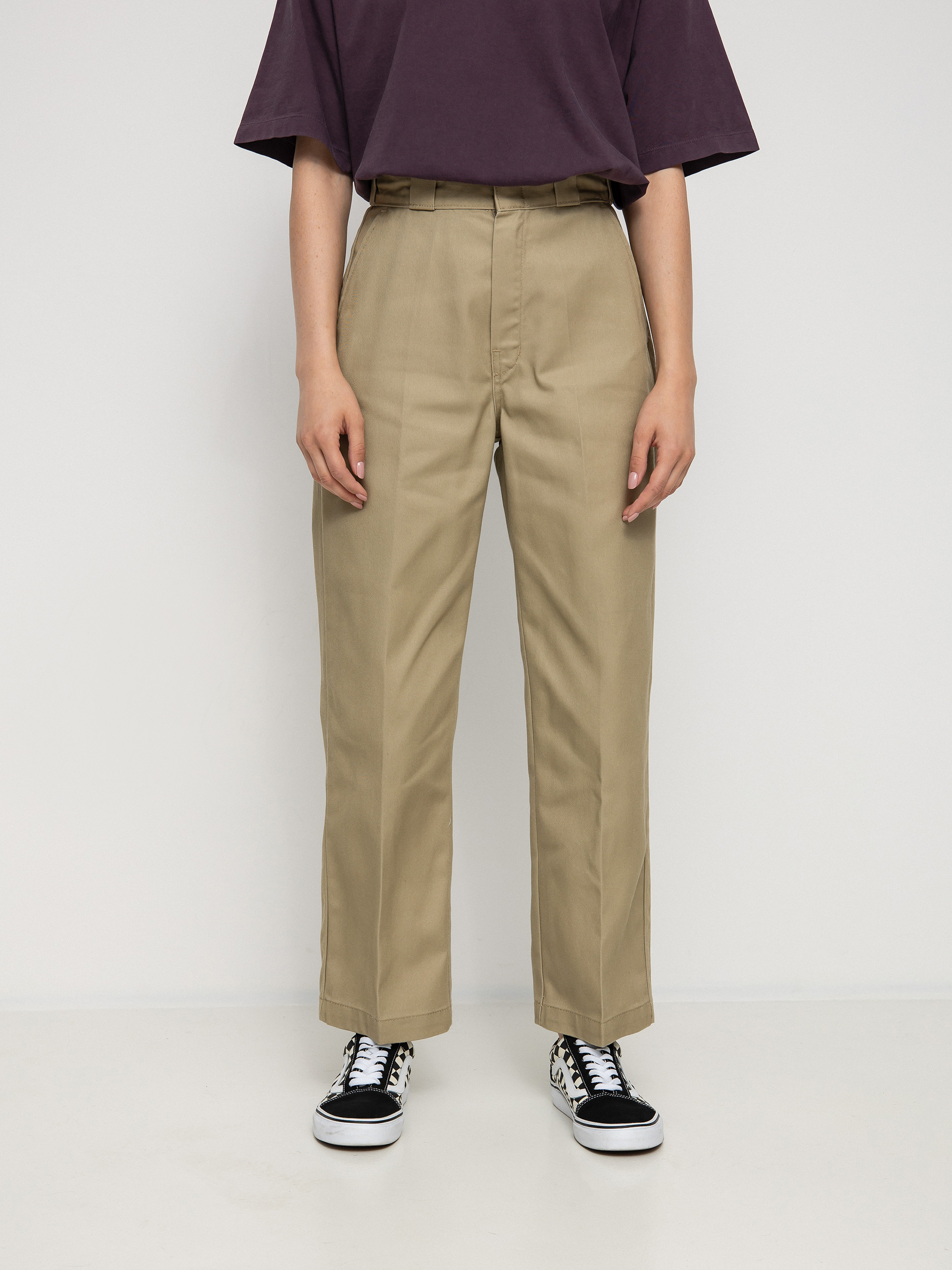 Nohavice Dickies Elizaville Wmn (khaki)