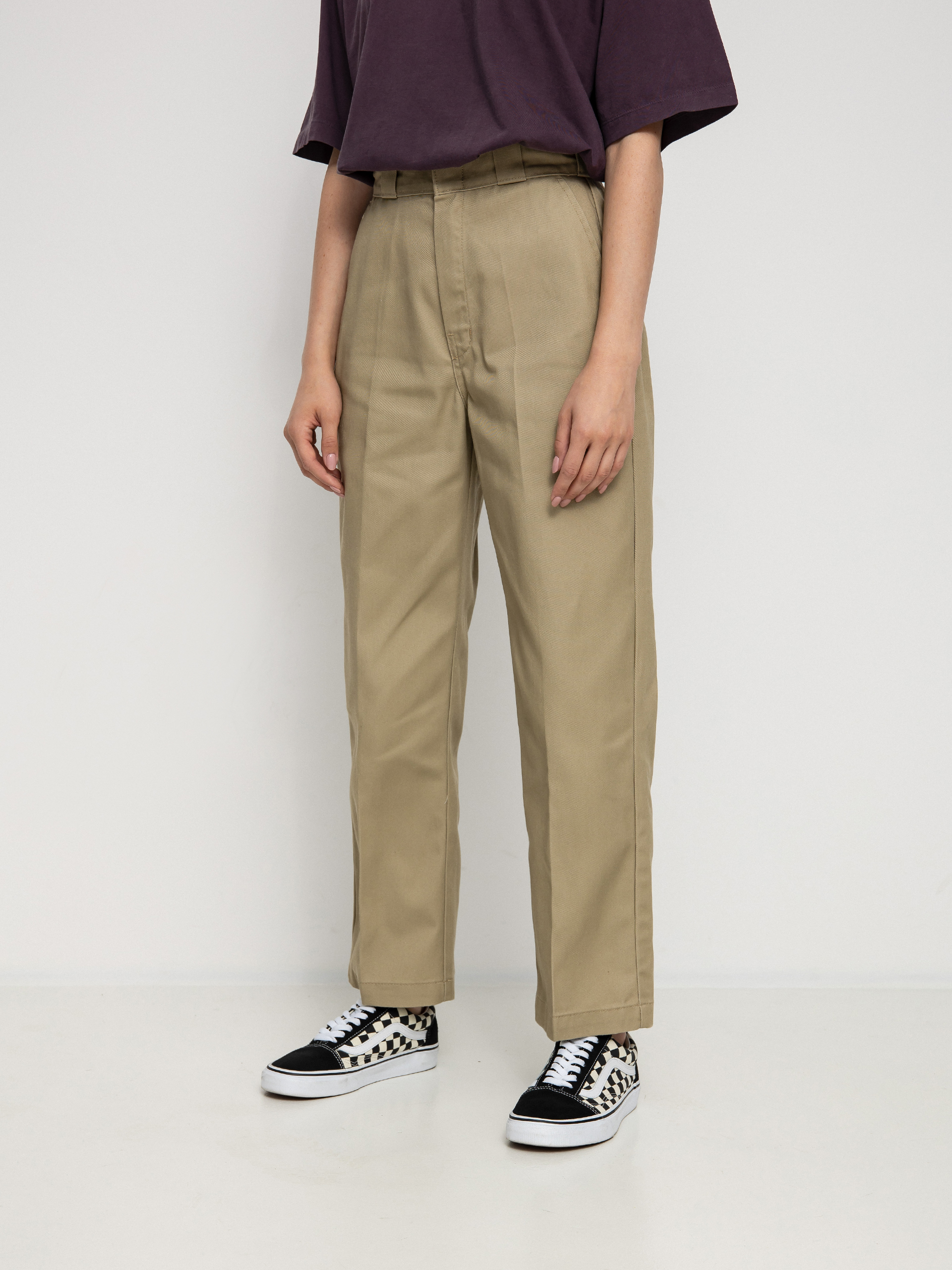 Nohavice Dickies Elizaville Wmn (khaki)