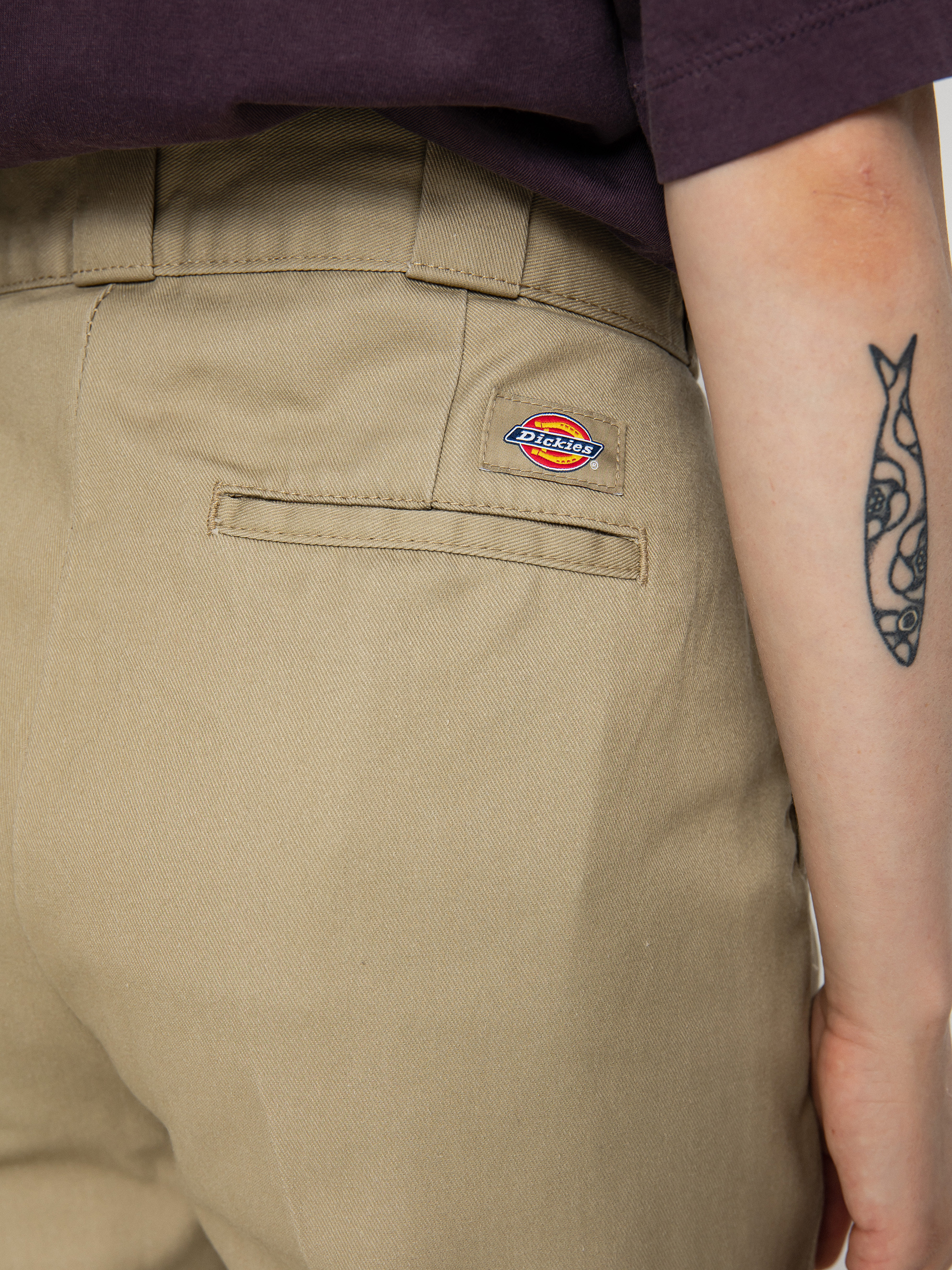 Nohavice Dickies Elizaville Wmn (khaki)