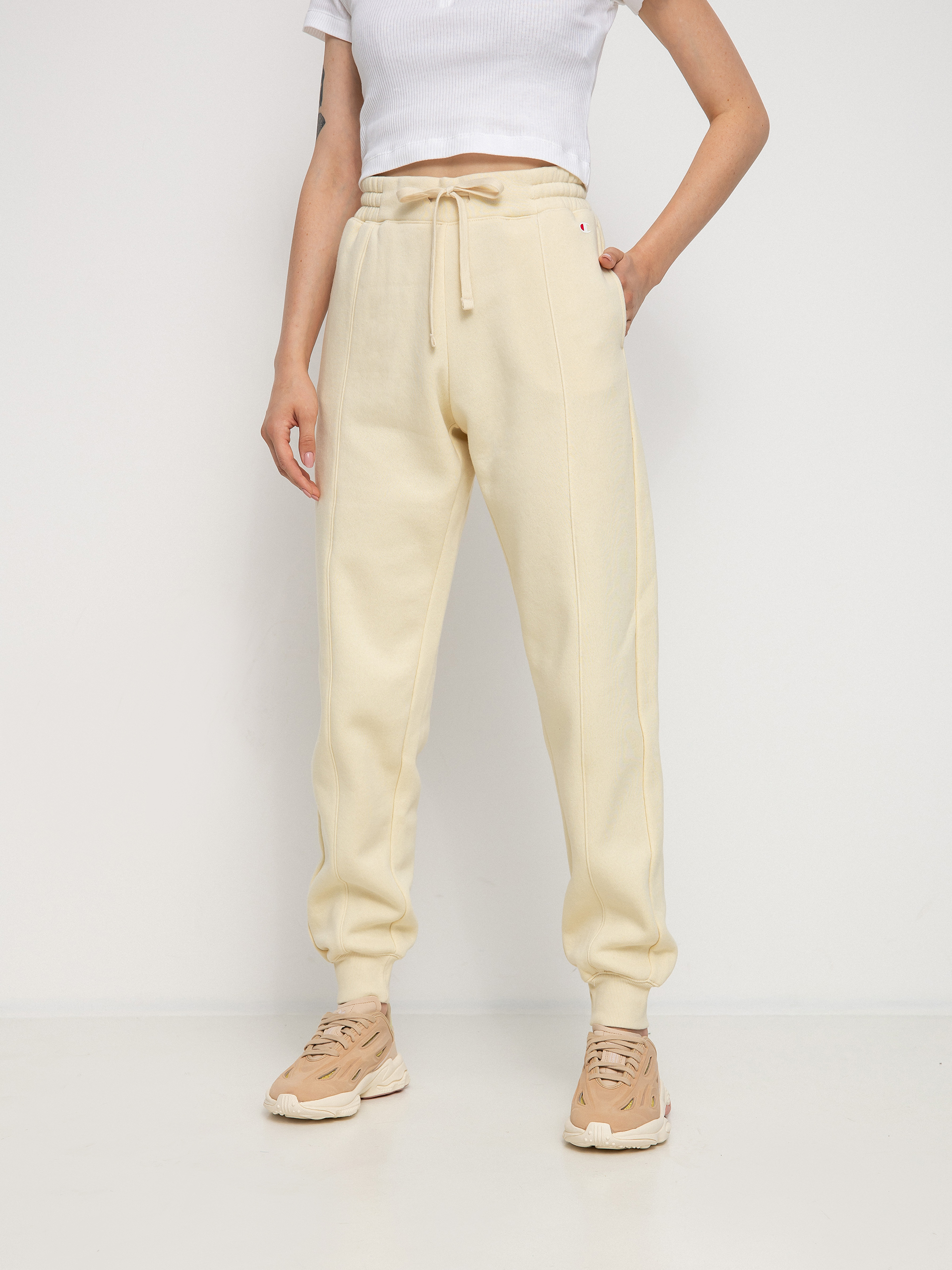 Nohavice Champion Legacy Rib Cuff Pants 115411 Wmn (cha)