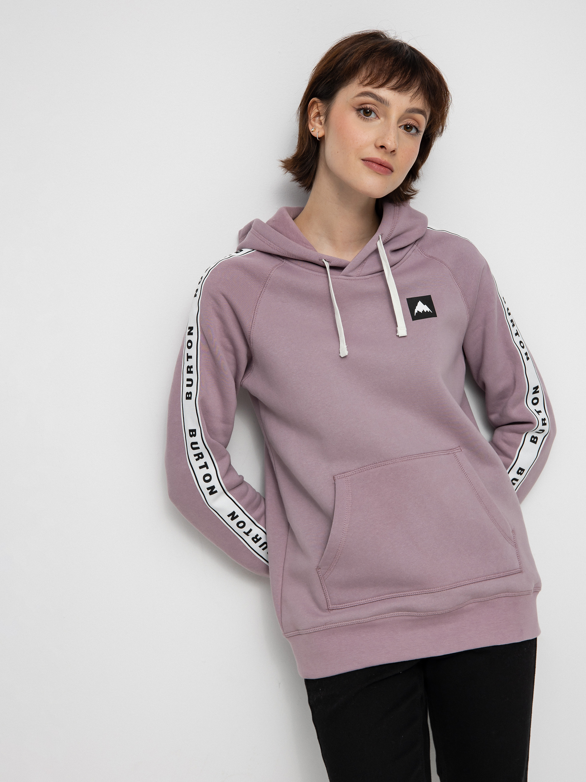Mikina s kapucňou Burton Lost Things HD Wmn (elderberry)