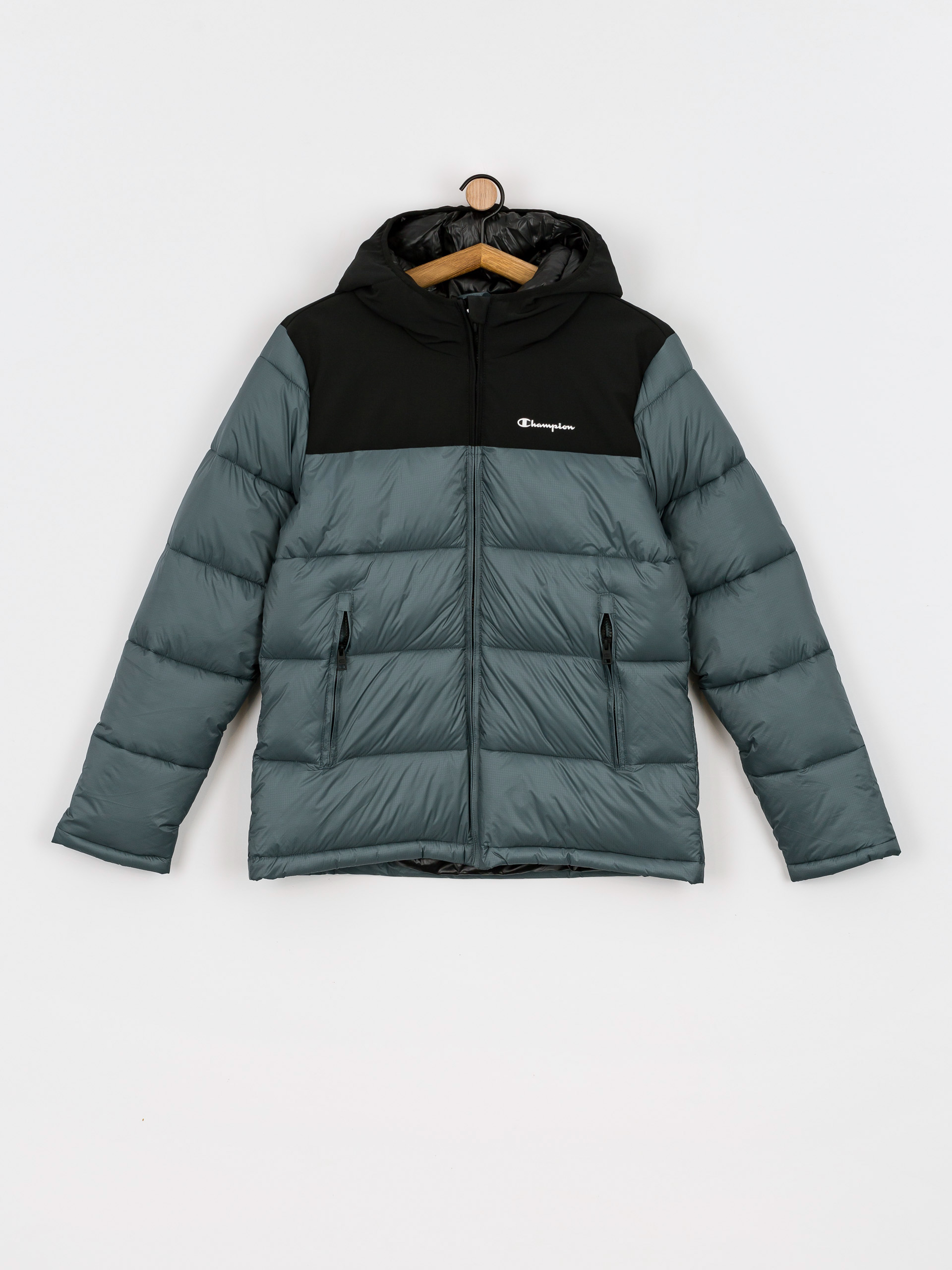 Bunda Champion Legacy Hooded Jacket 218080 (gpg/nbk)