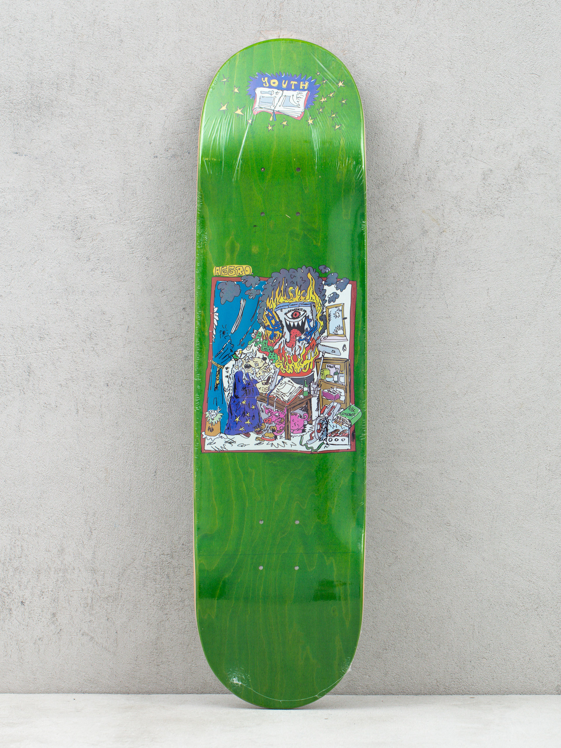 Doska Youth Skateboards Wizard (green)