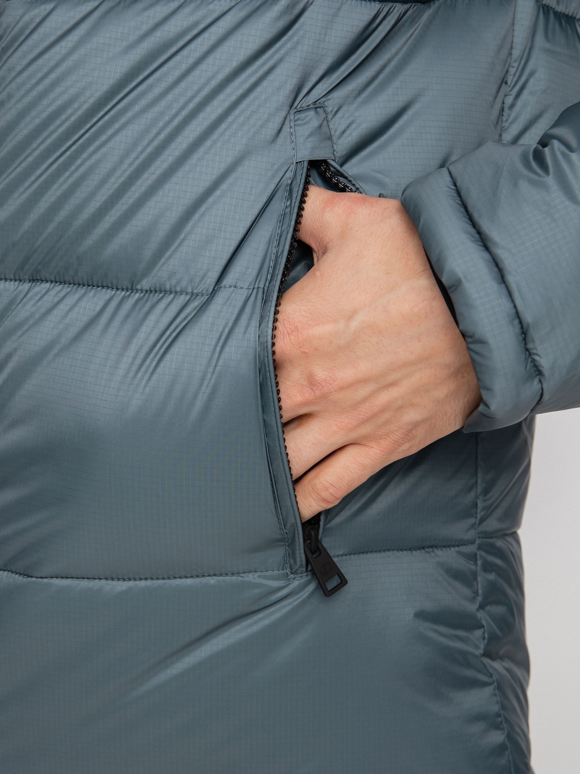 Bunda Champion Legacy Hooded Jacket 218080 (gpg/nbk)