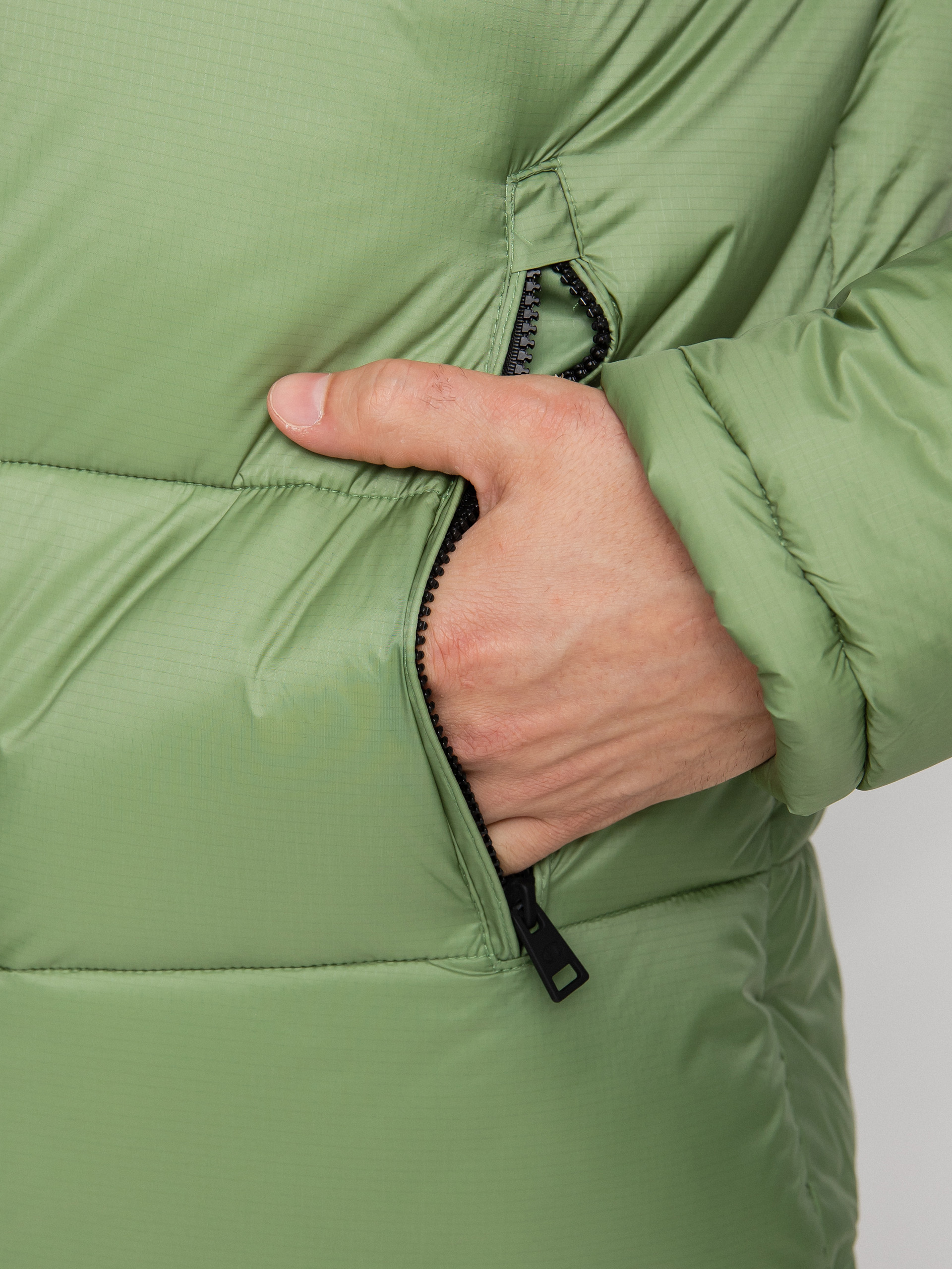 Bunda Champion Legacy Hooded Jacket 218080 (sgr/nbk)