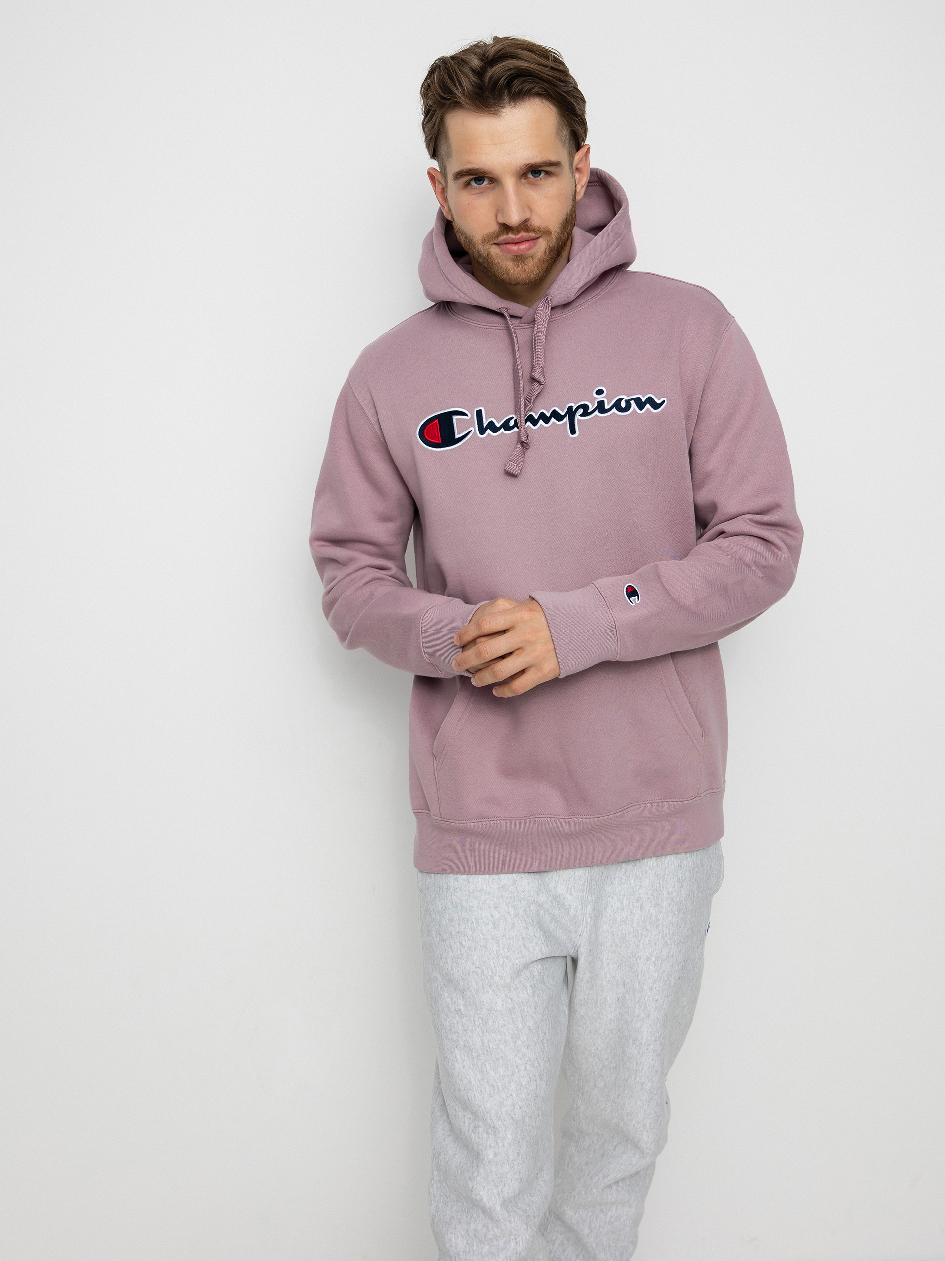 Mikina s kapucňou Champion Hooded Sweatshirt 217858 HD (eby)