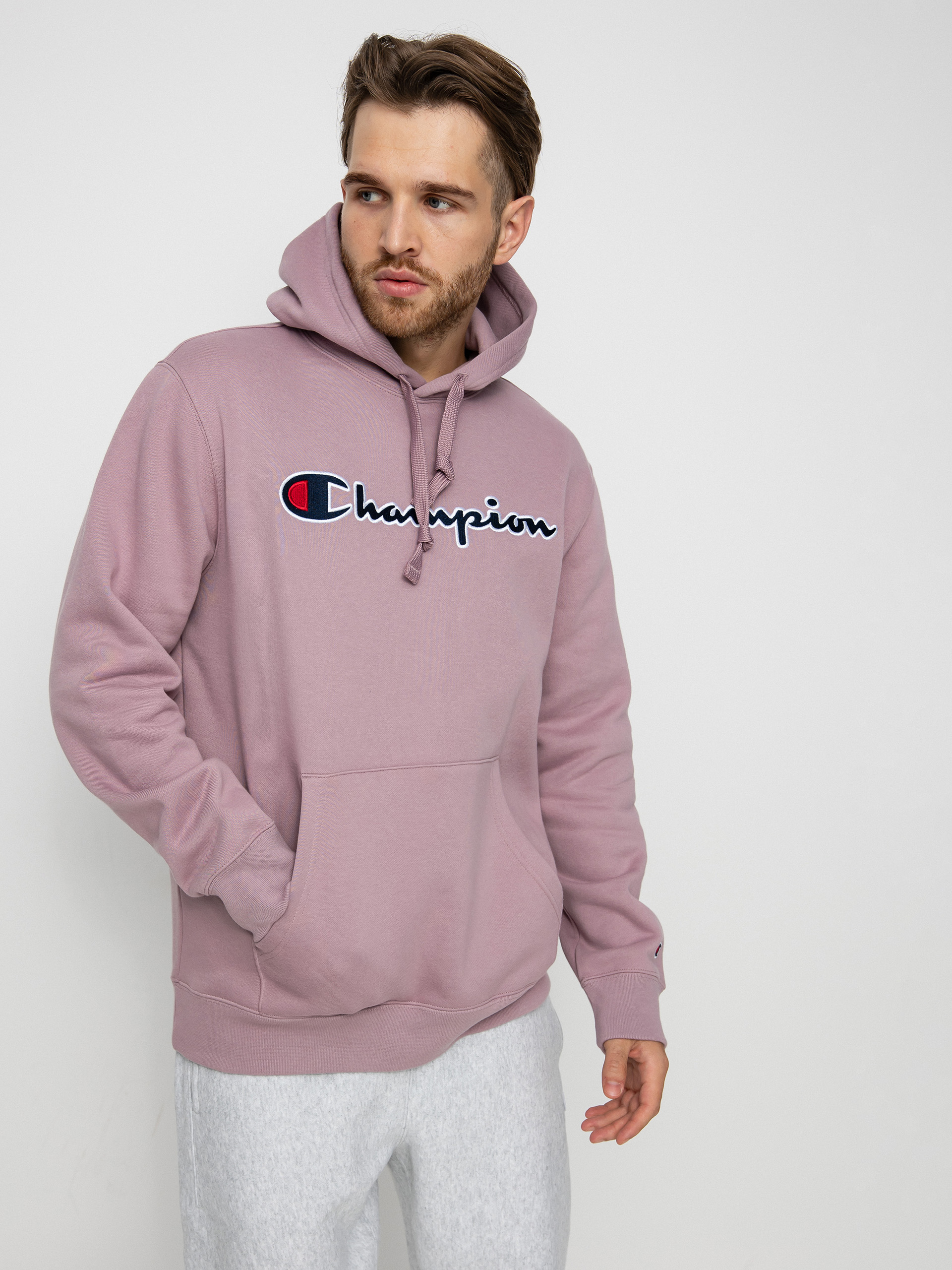 Mikina s kapucňou Champion Hooded Sweatshirt 217858 HD (eby)