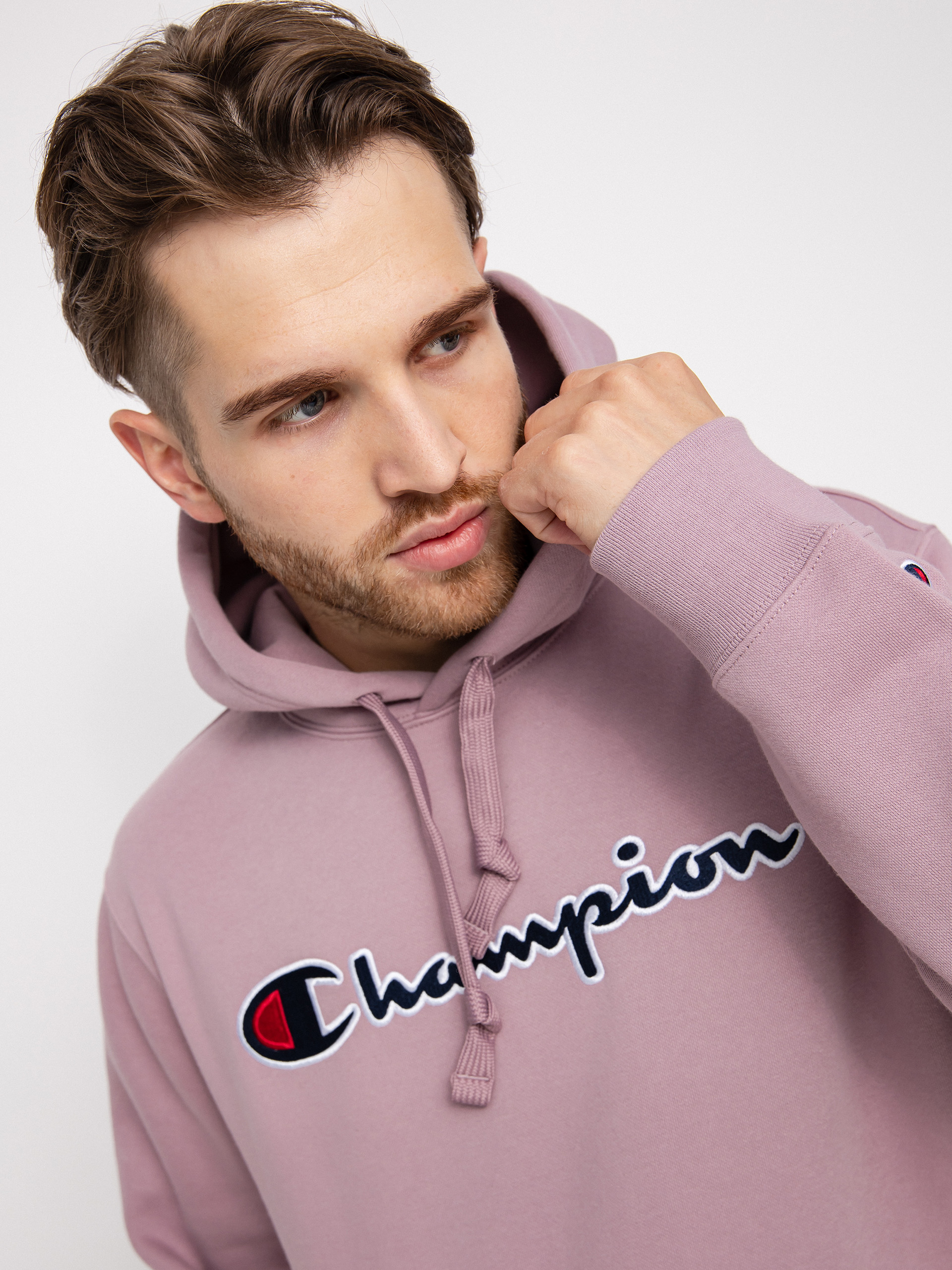 Mikina s kapucňou Champion Hooded Sweatshirt 217858 HD (eby)