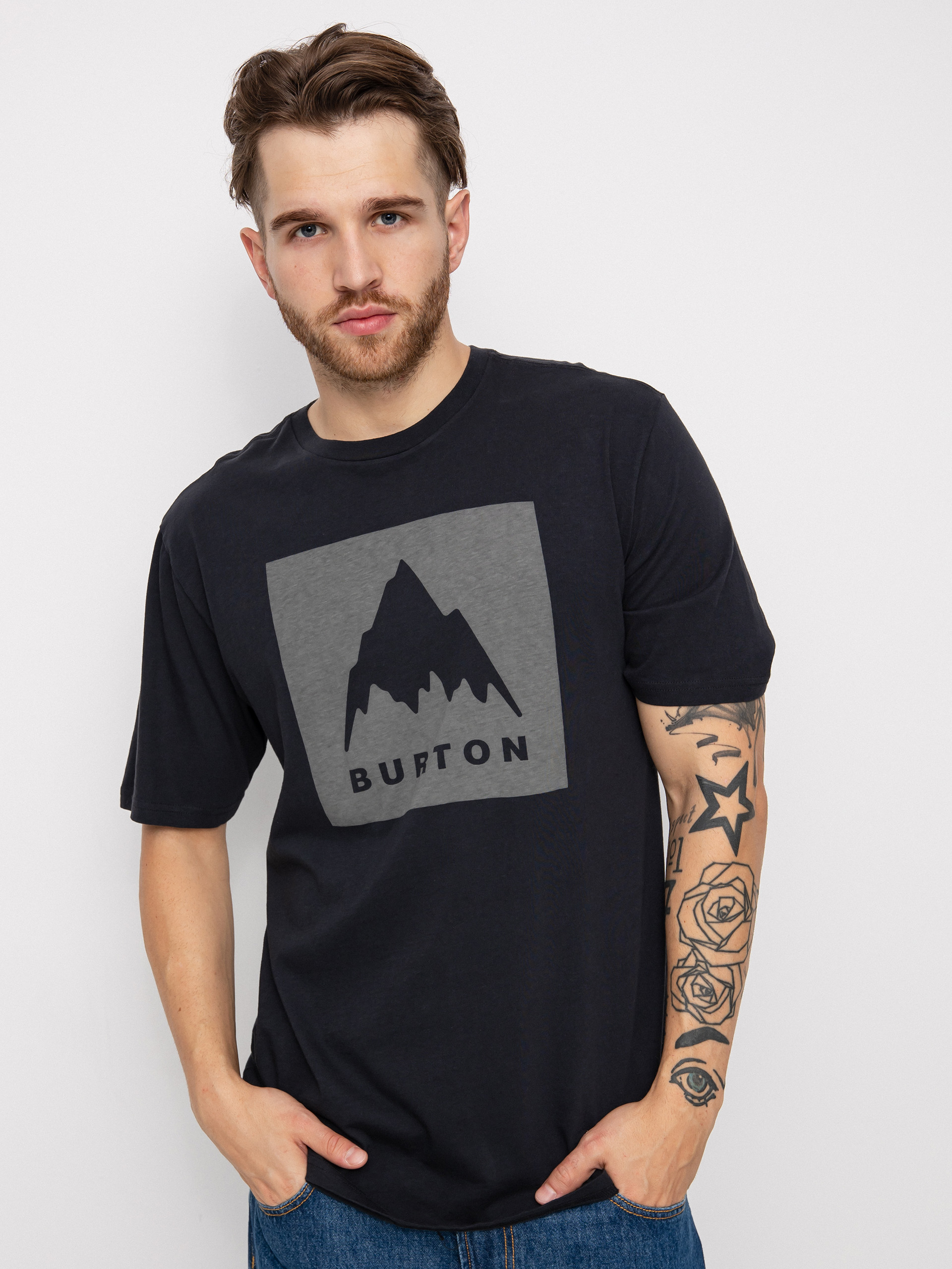 Tričko Burton Classic Mtn Hgh (true black)