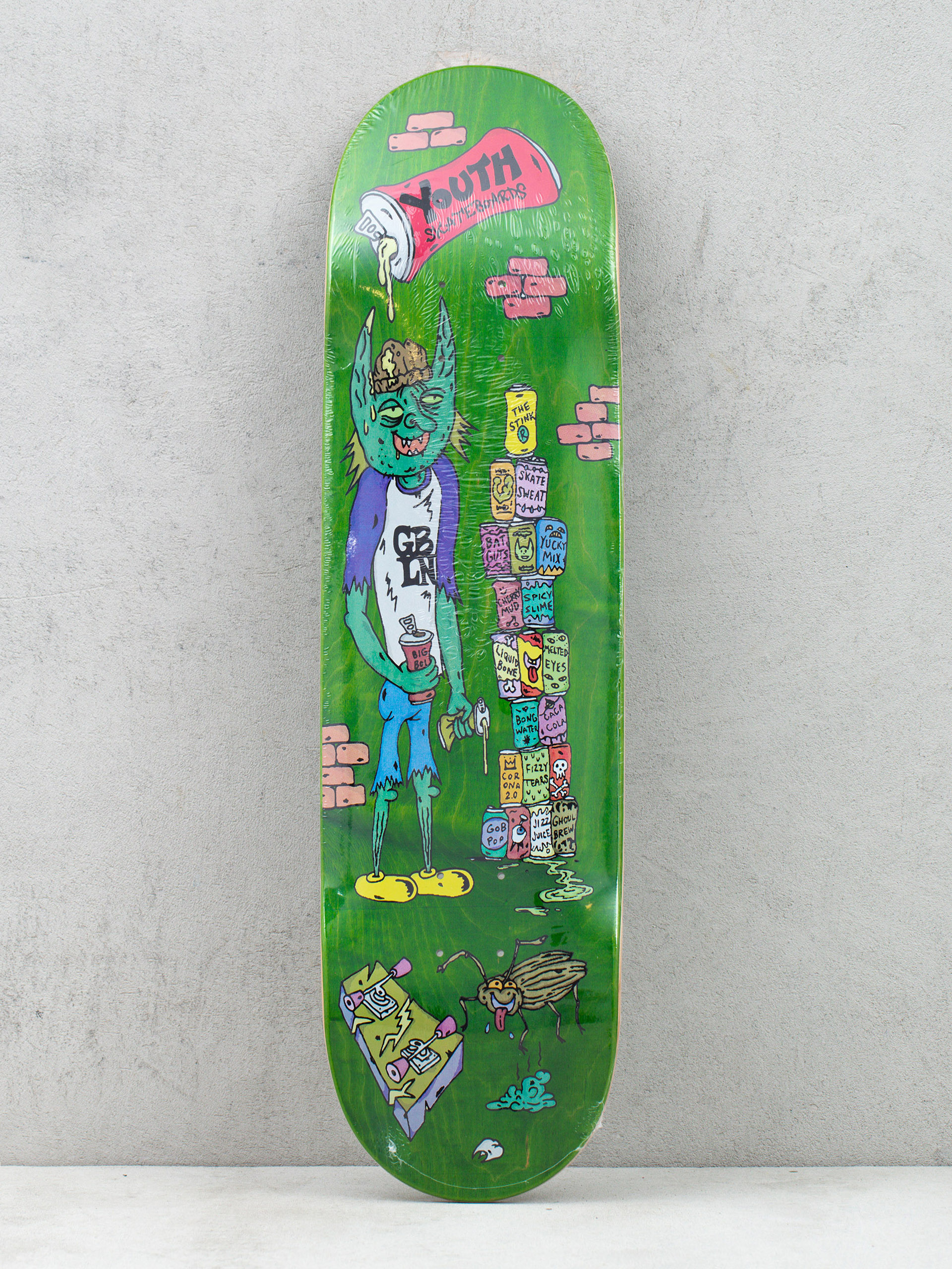 Doska Youth Skateboards X Bummers Coke (green)