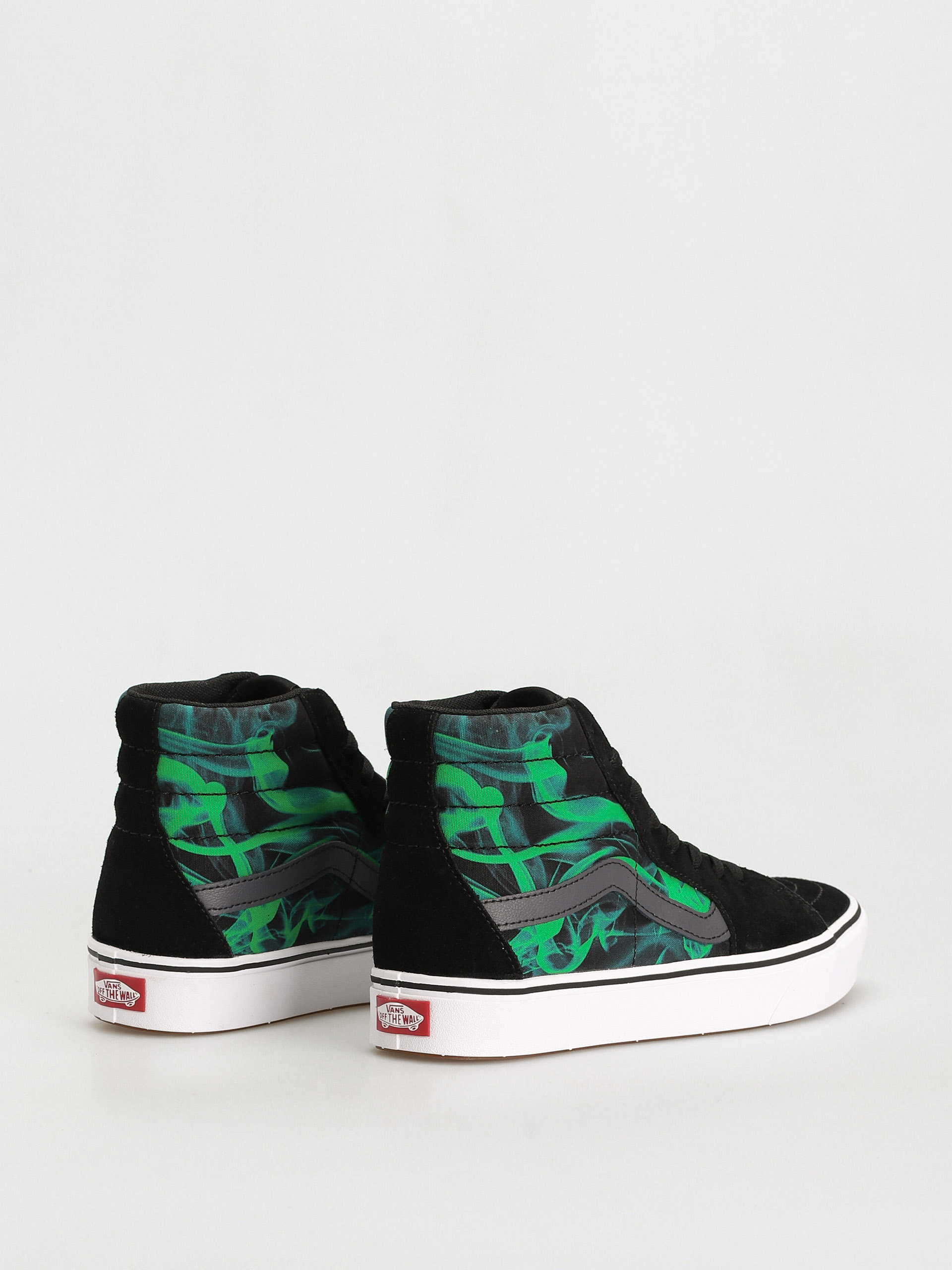 Topánky Vans Comfycush Sk8 Hi (after dark black/green)