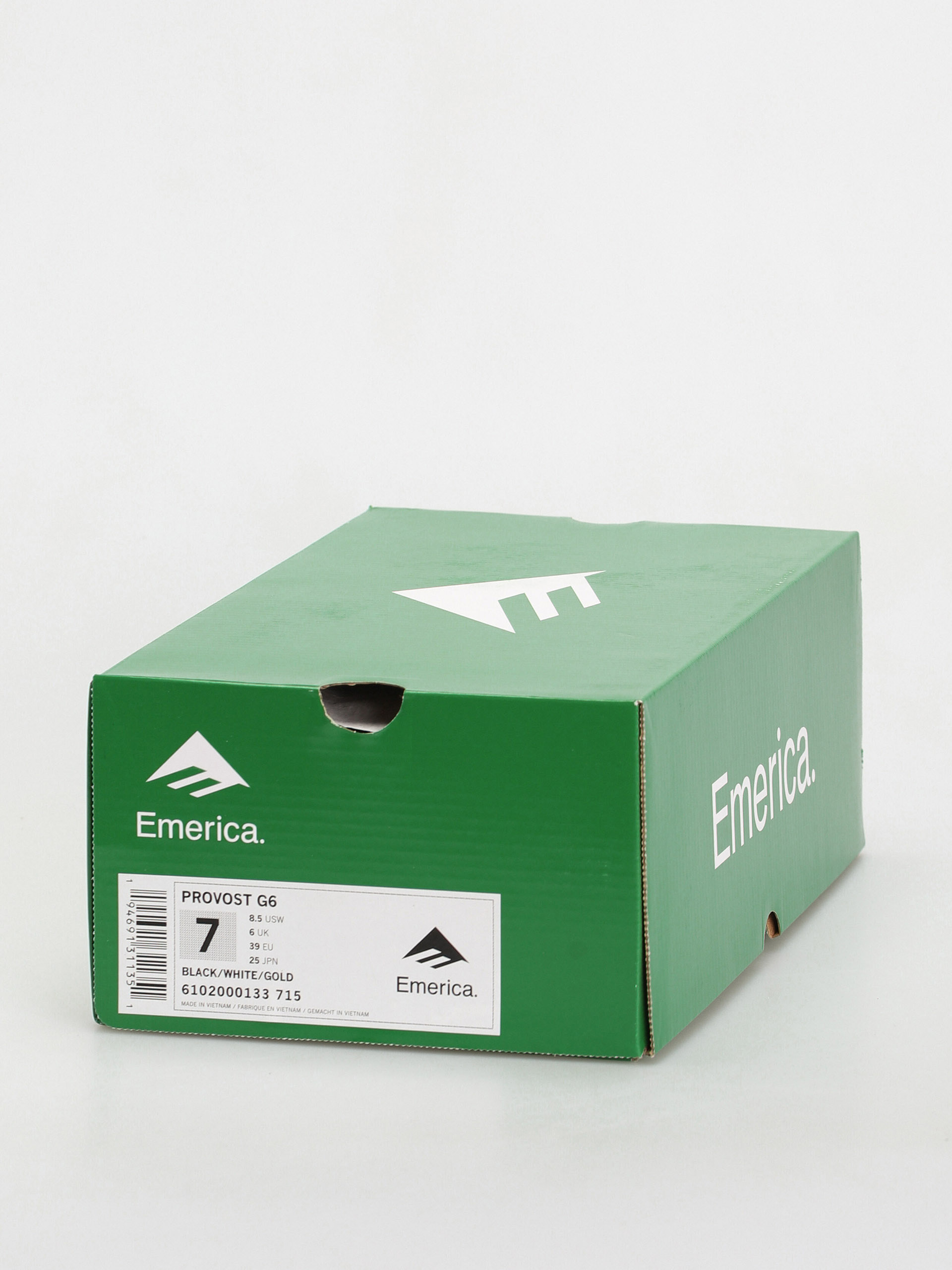 Topánky Emerica Provost G6 (black/white/gold)