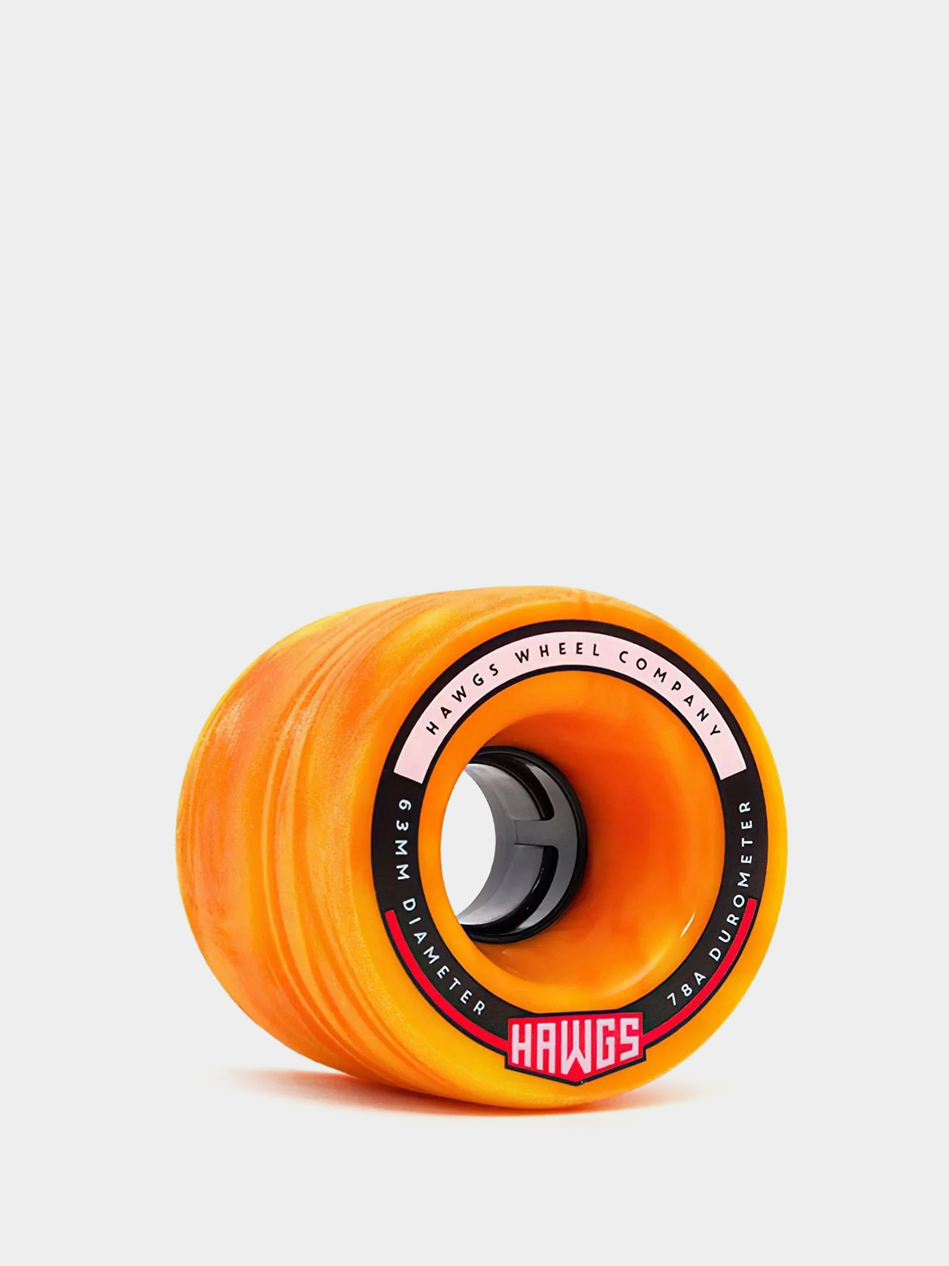 Kolieska Landyachtz Fattie Hawgs 78A (orange/yellow swirl)