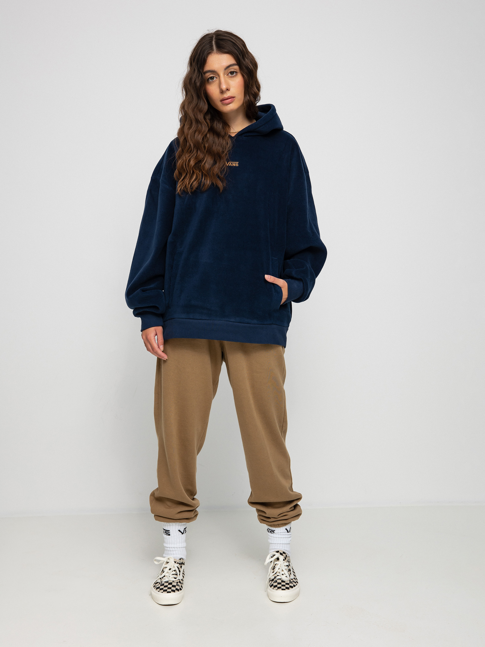 Nohavice Vans Armanto Fleece Wmn (lizzie armanto dirt)