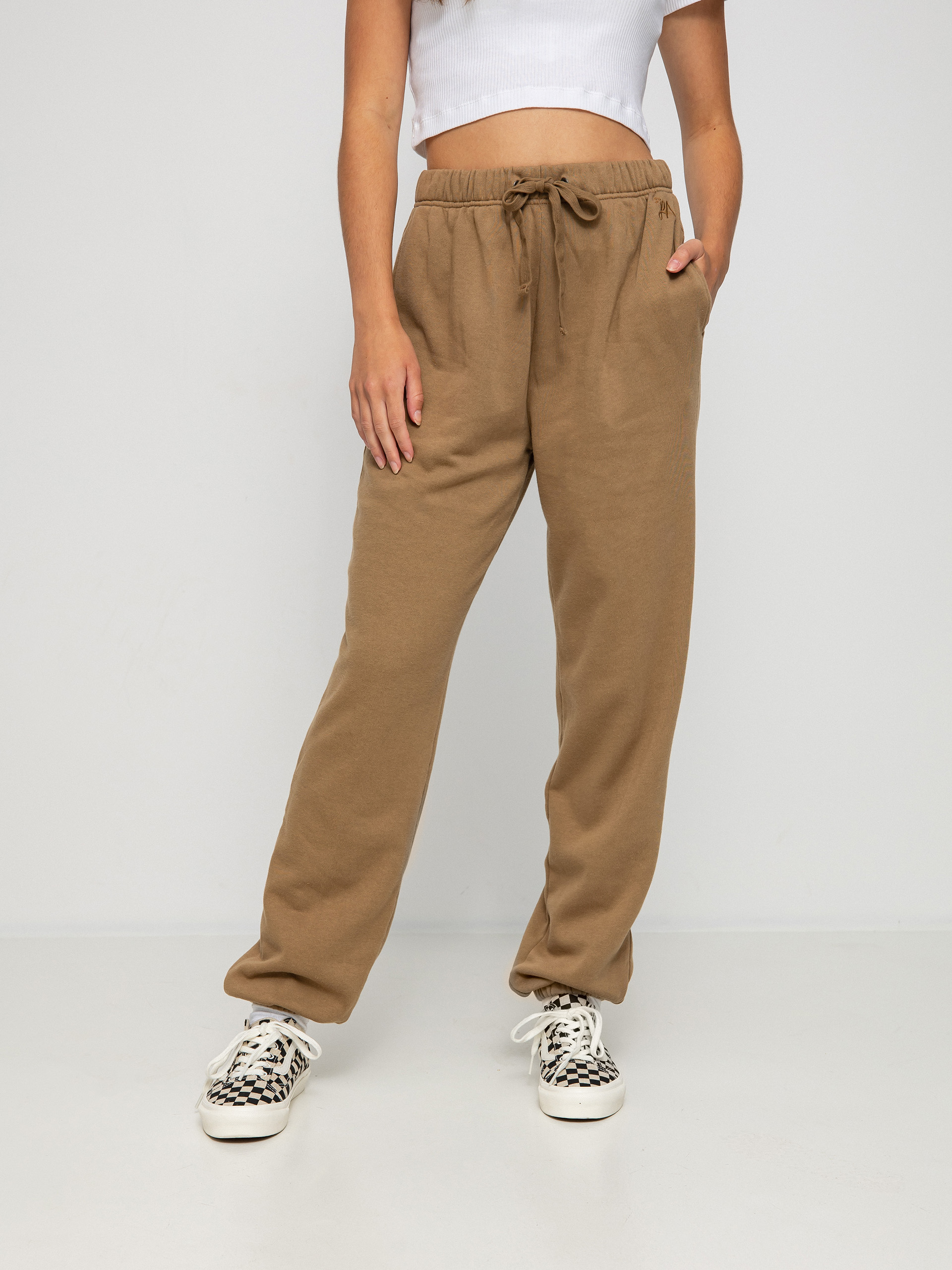 Nohavice Vans Armanto Fleece Wmn (lizzie armanto dirt)