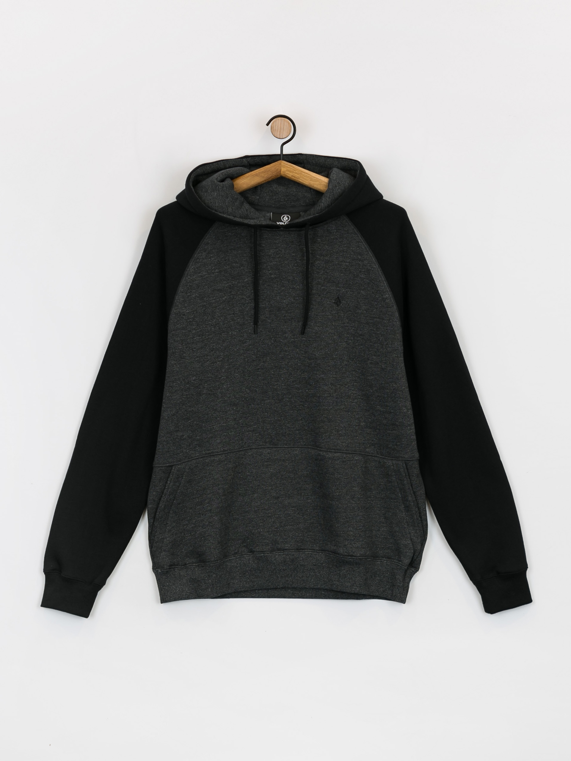 Mikina s kapucňou Volcom Homak HD (heather grey)