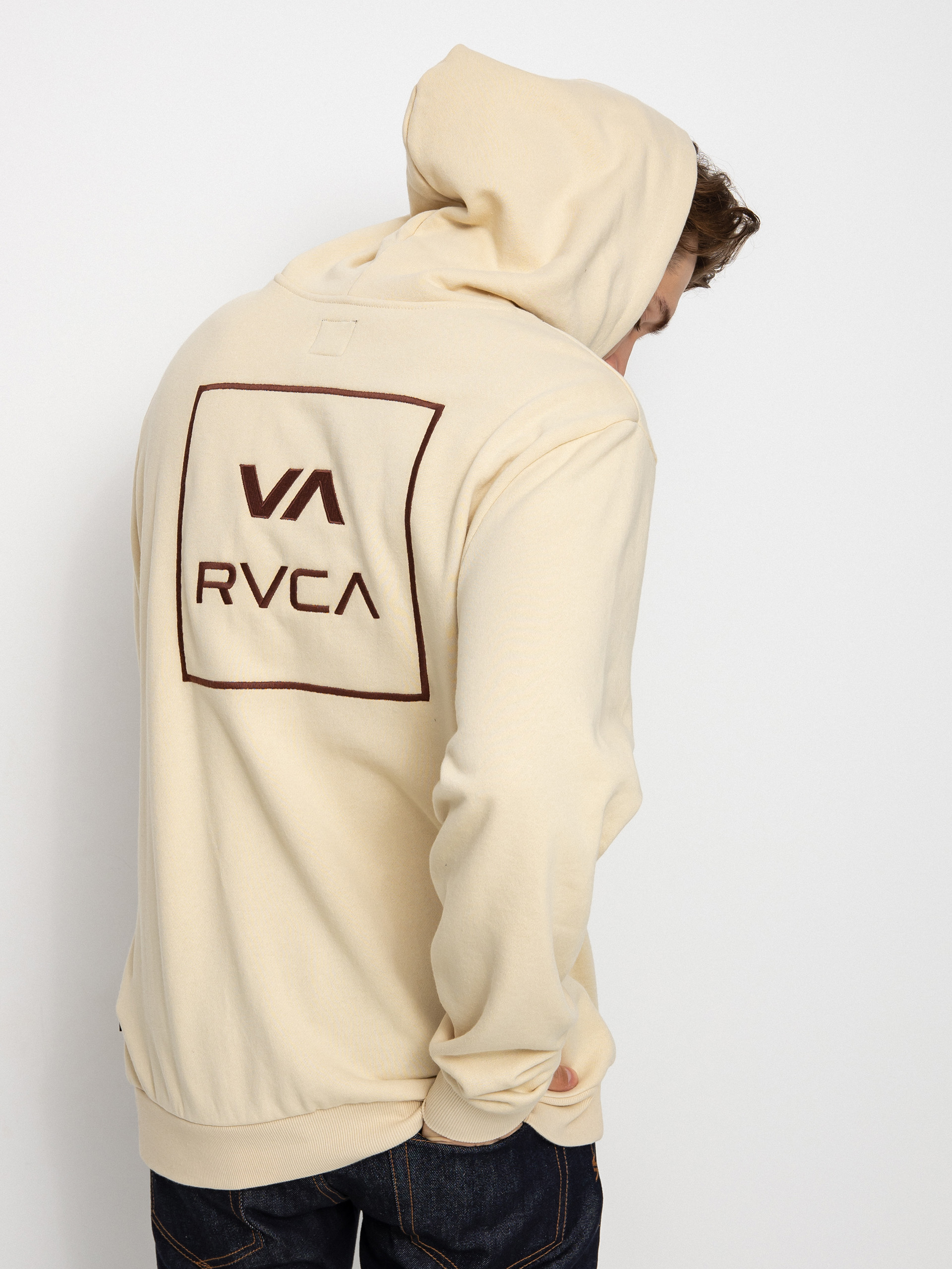 Mikina s kapucňou RVCA Rvca All The Ways HD (bleached)