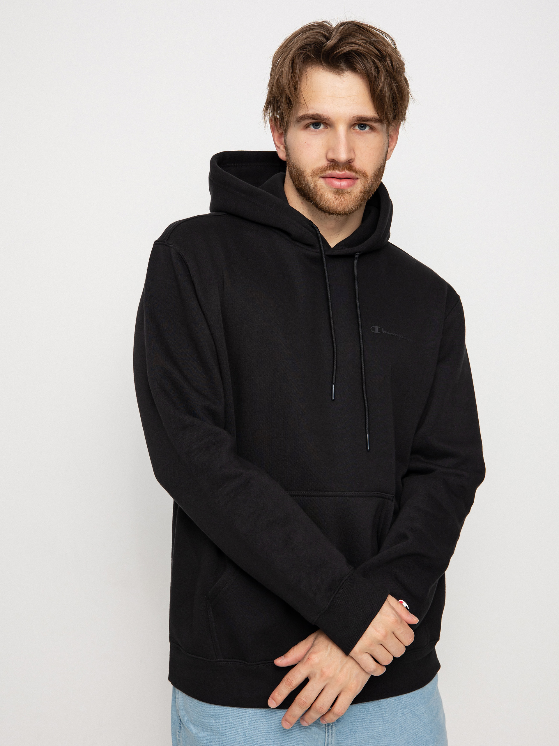 Mikina s kapucňou Champion Legacy Hooded Sweatshirt 218287 HD (nbk)