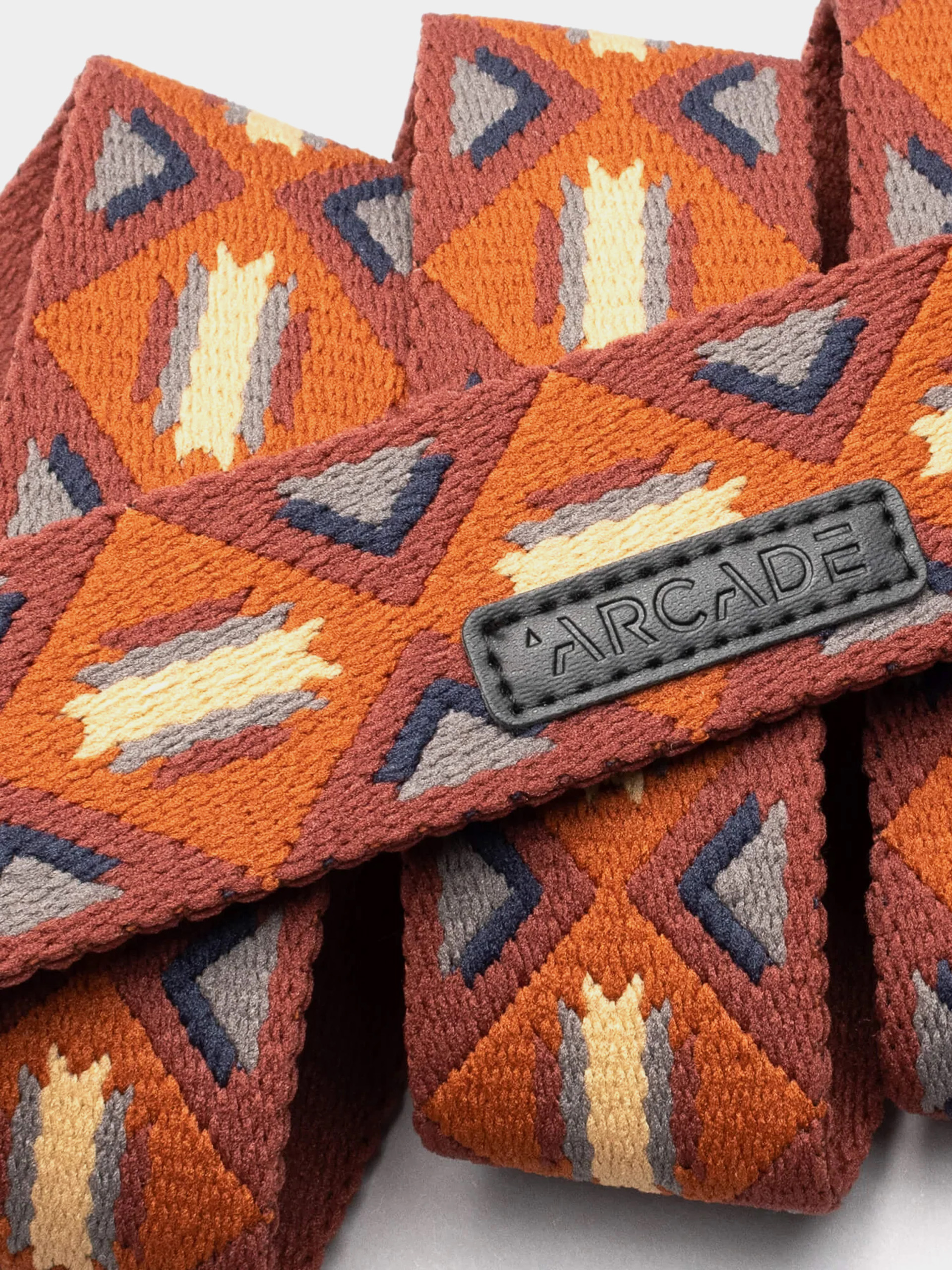 Opasok Arcade Creosote Slim (vermilion)