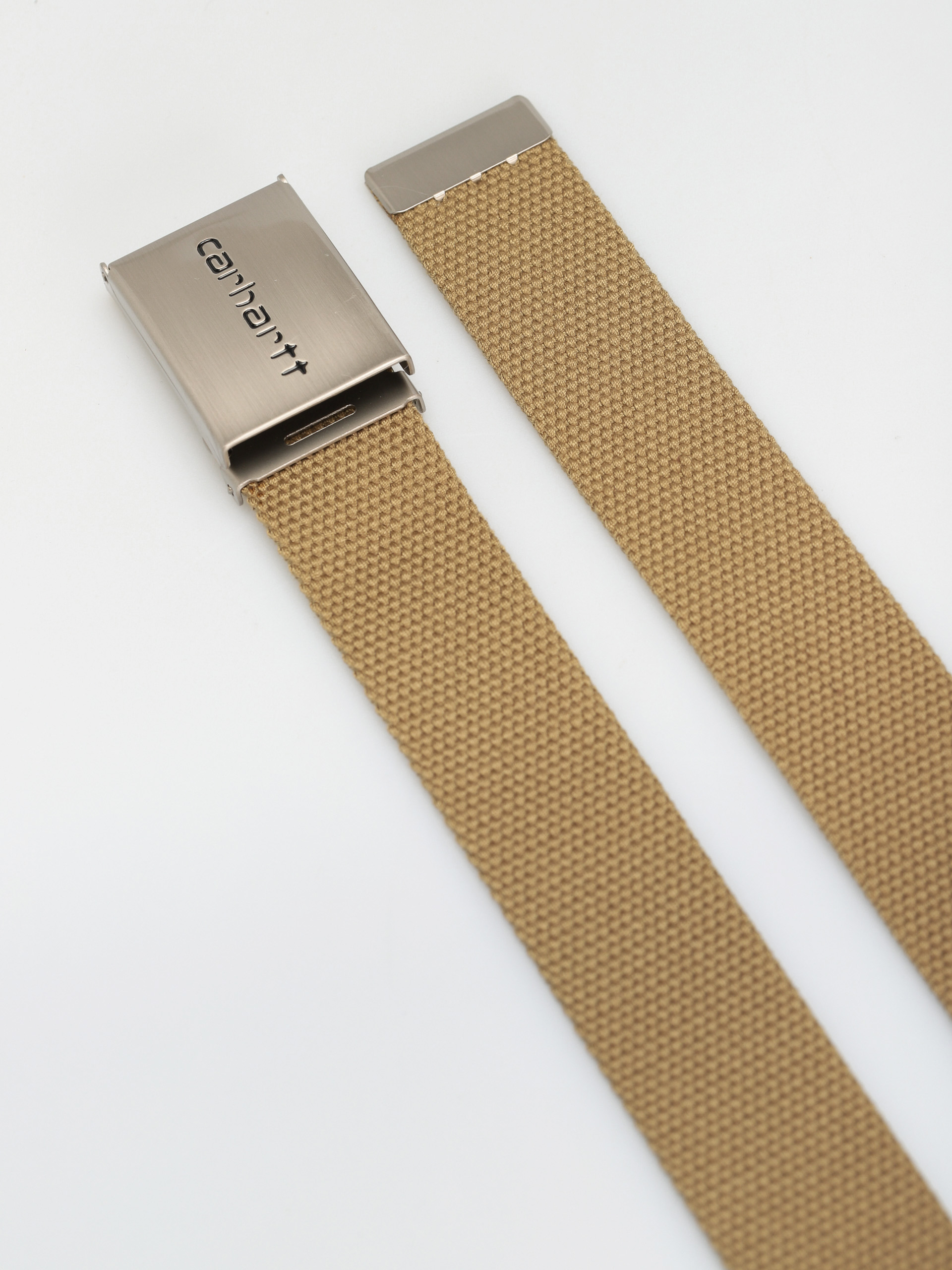 Opasok Carhartt WIP Clip Belt Chrome (leather)