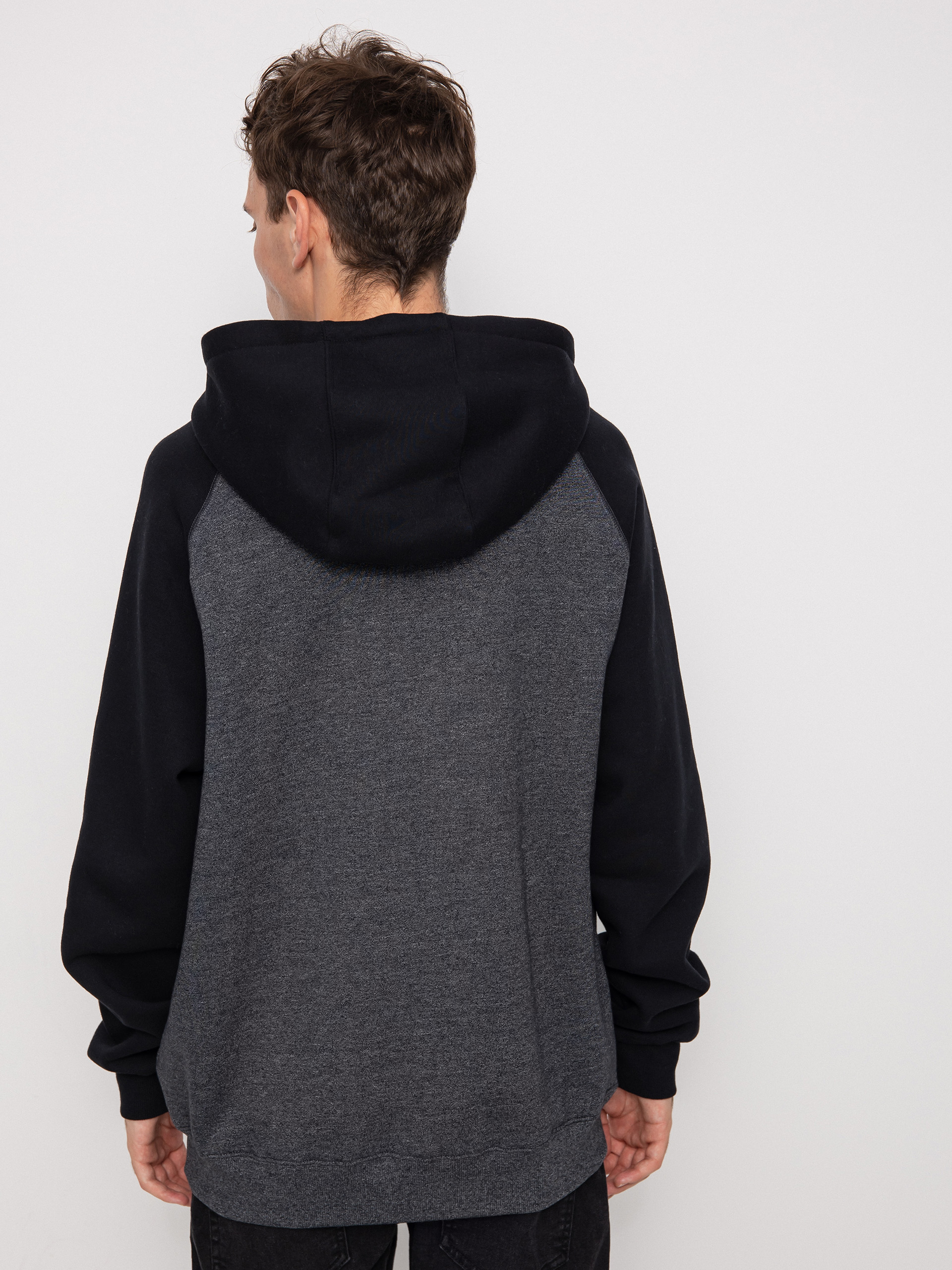 Mikina s kapucňou Volcom Homak HD (heather grey)