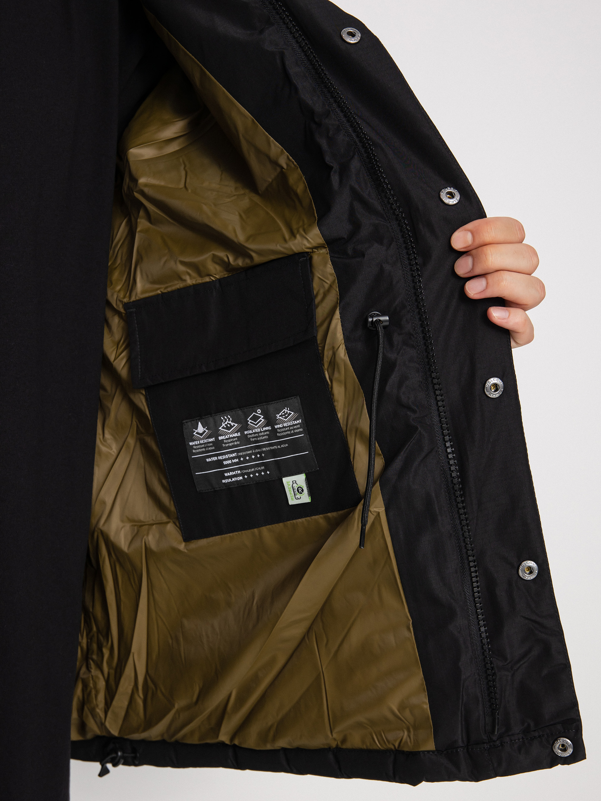 Bunda Volcom Superstoner 5K (black)