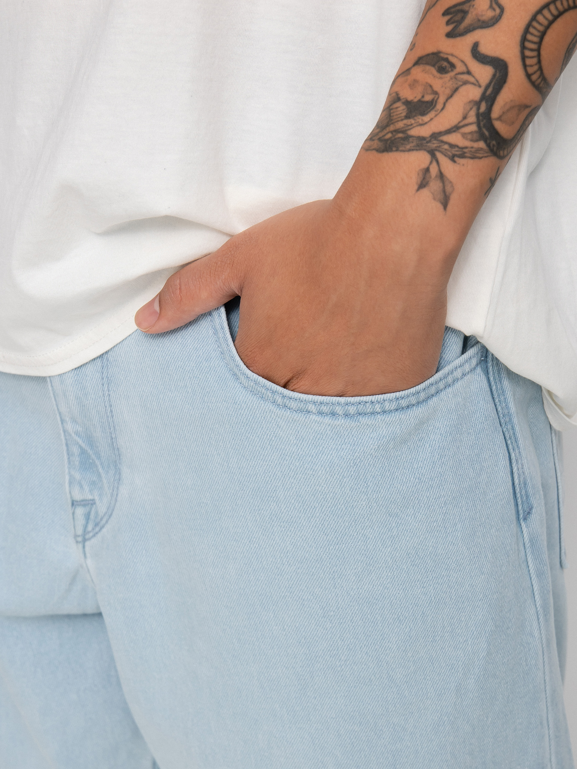 Nohavice Volcom Billow Denim (light blue)