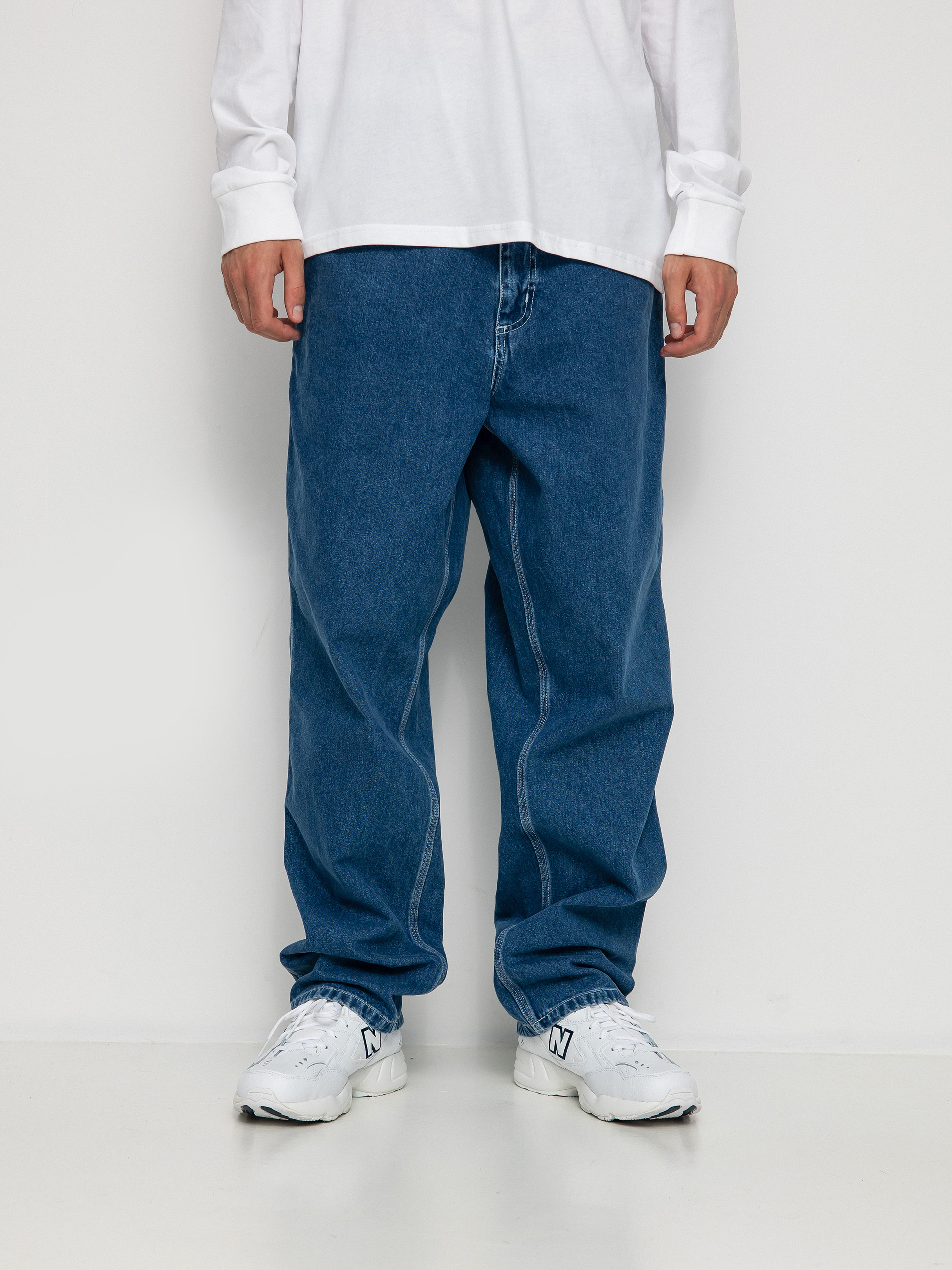 Nohavice Carhartt WIP Simple (blue)