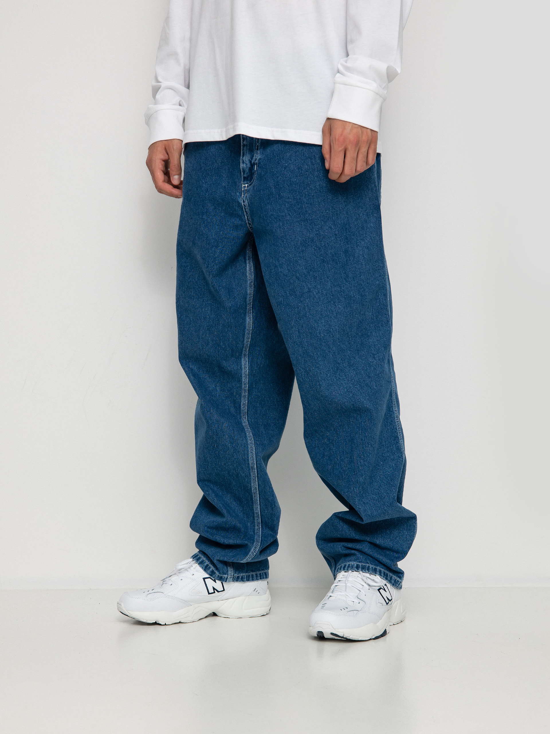 Nohavice Carhartt WIP Simple (blue)