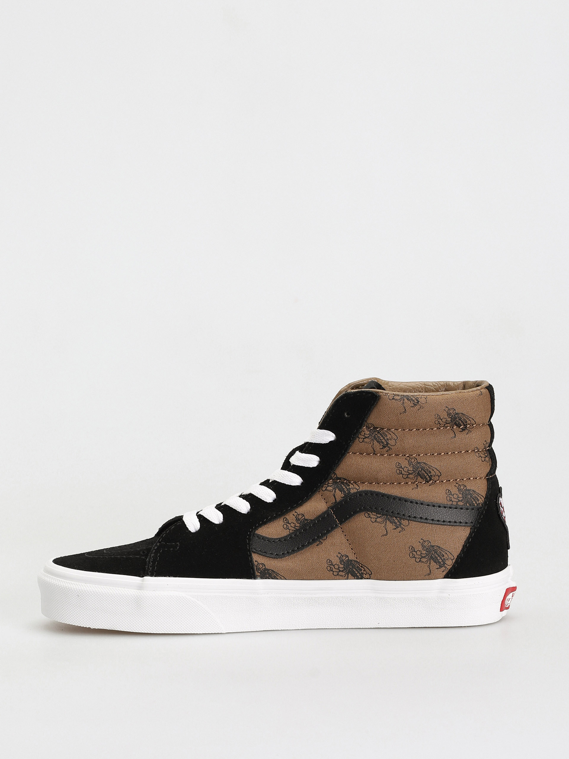 Topánky Vans Sk8 Hi (check research black/brown)