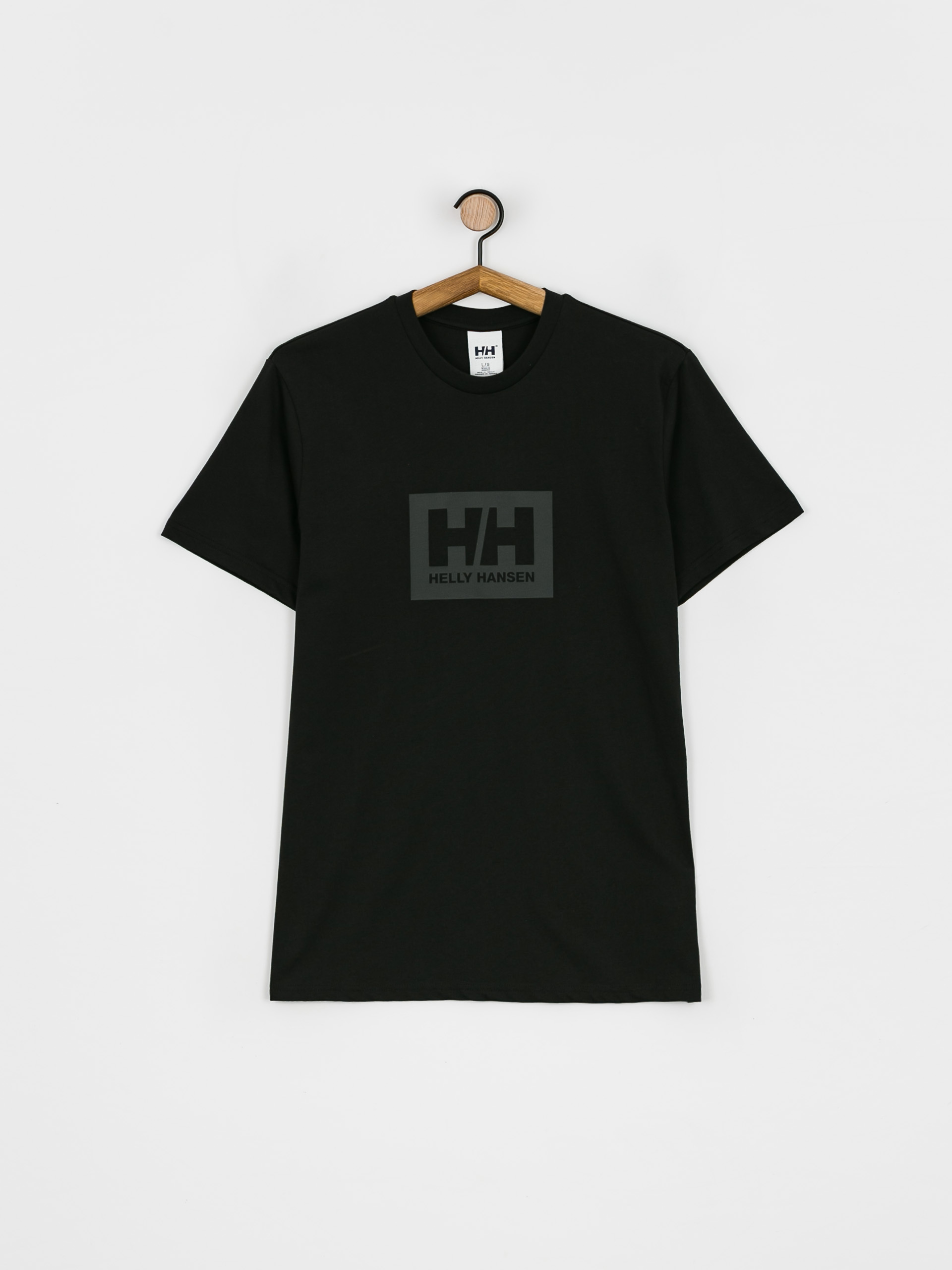 Tričko Helly Hansen Box (black)